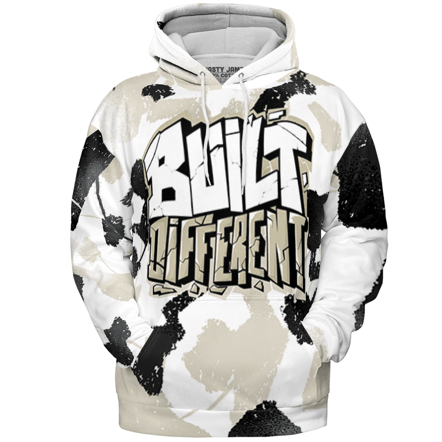 Gratitude 11s Hoodie Match Built Different 3D All-Over Print Broken - NastyJamz