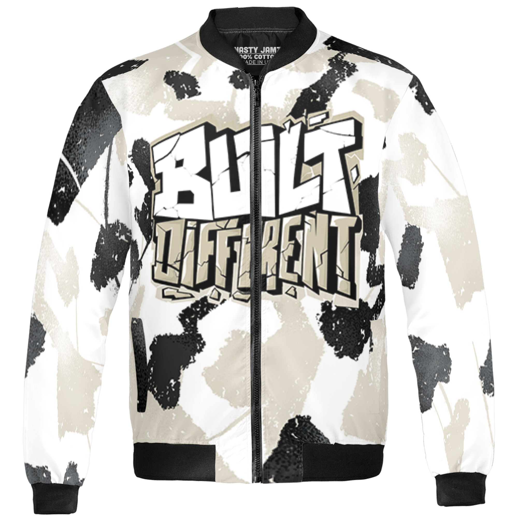 Gratitude 11s Jacket Match Built Different 3D All-Over Print Broken - NastyJamz
