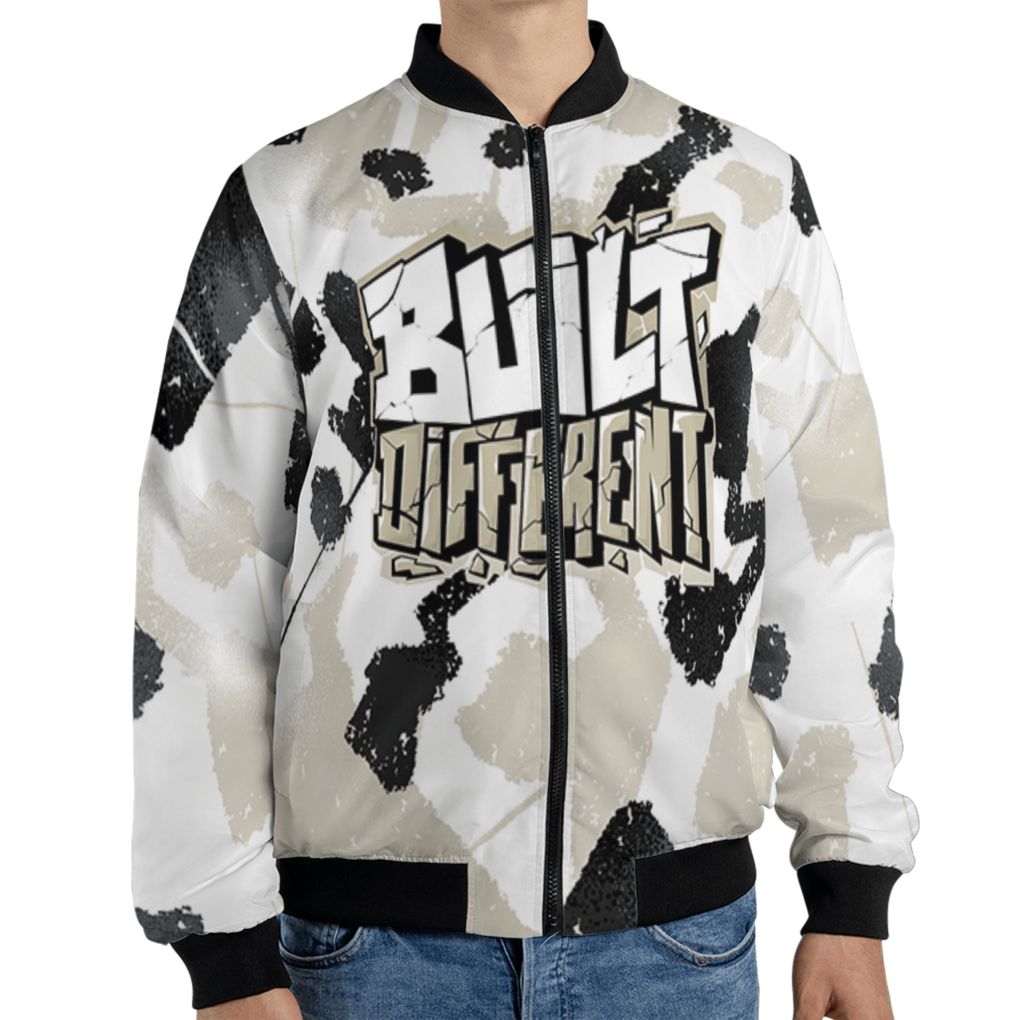 Gratitude 11s Jacket Match Built Different 3D All-Over Print Broken - NastyJamz