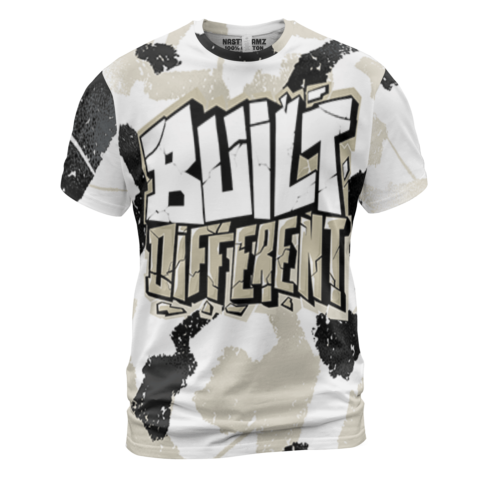 Gratitude 11s T Shirt Match Built Different 3D All-Over Print Broken - NastyJamz