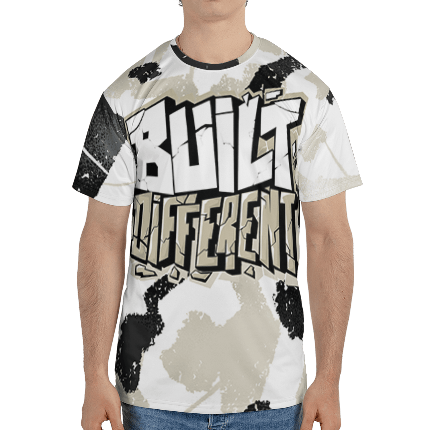 Gratitude 11s T Shirt Match Built Different 3D All-Over Print Broken - NastyJamz