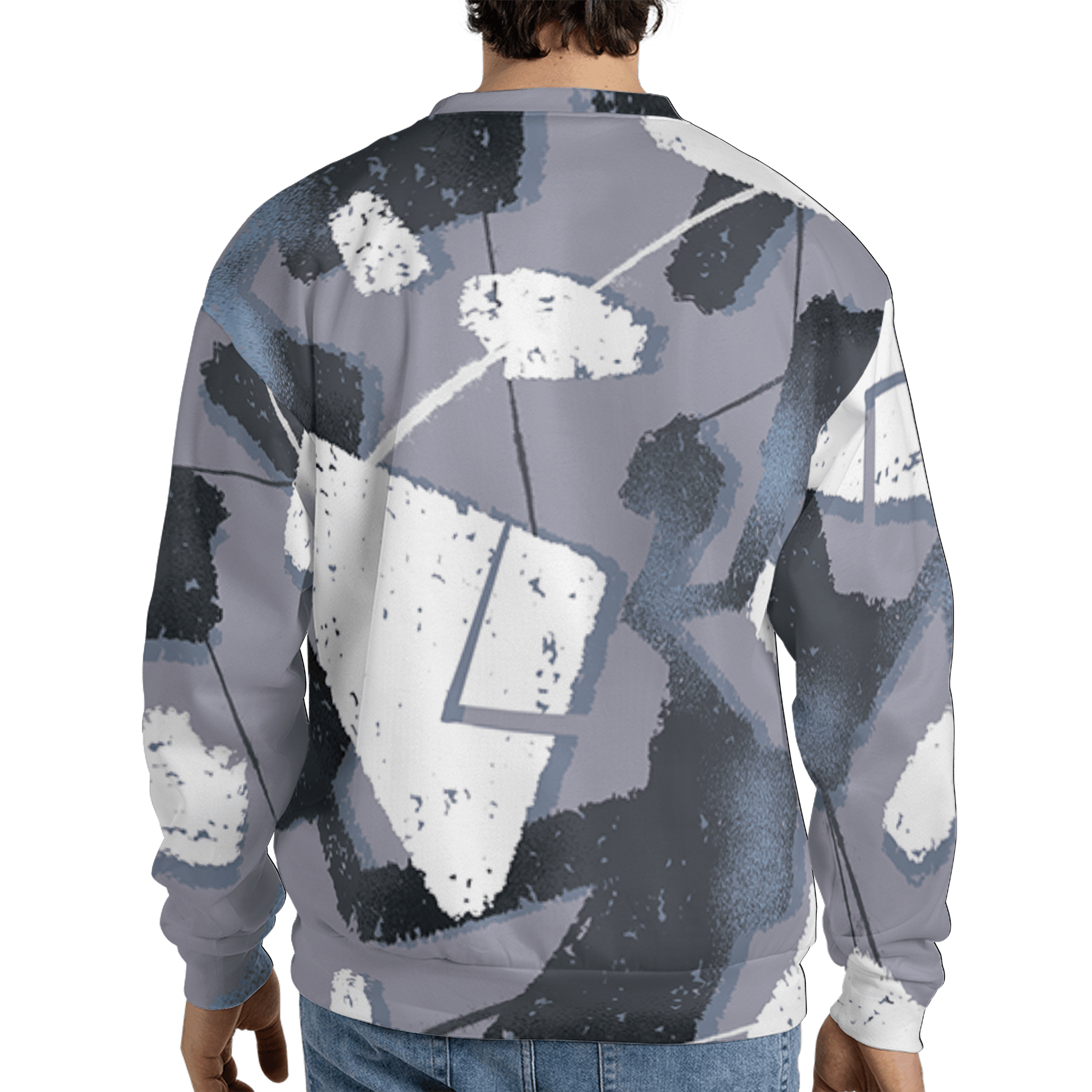 Stealth 14s Sweatshirt Match Built Different 3D All-Over Print Broken - NastyJamz