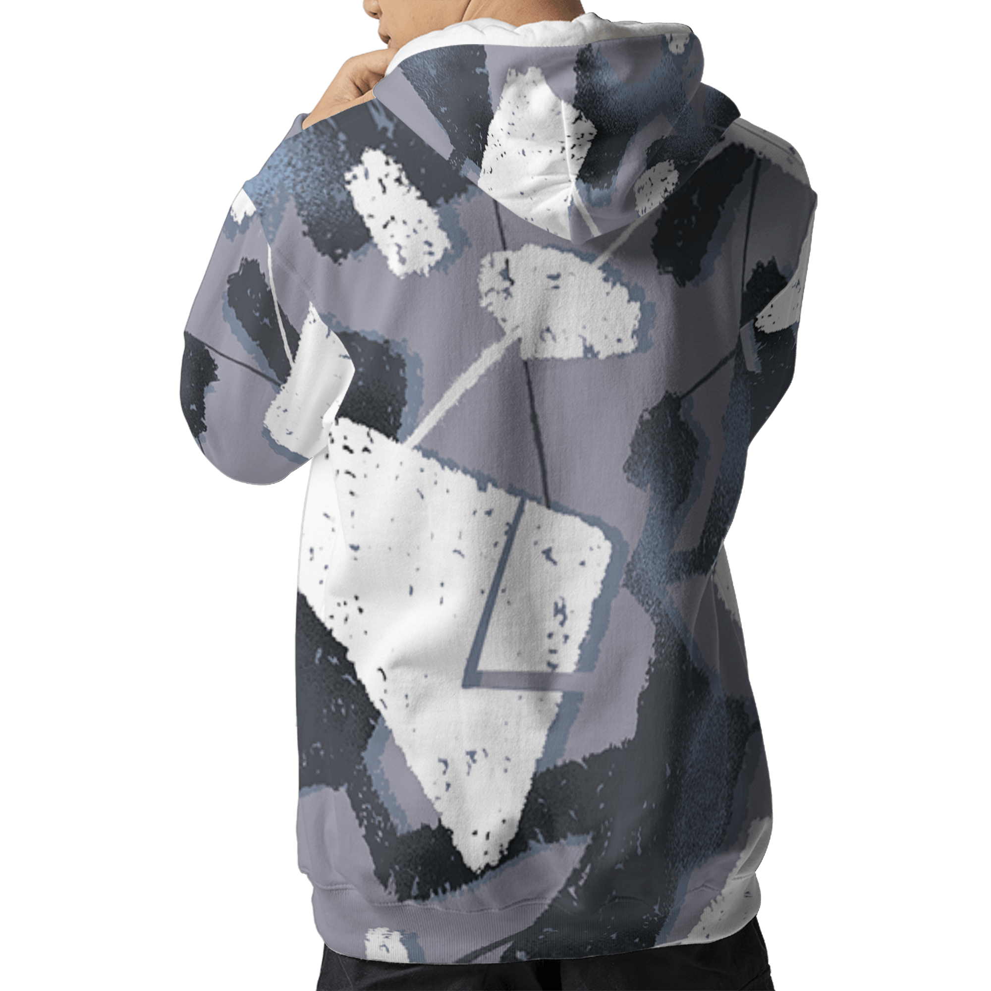 Stealth 14s Hoodie Match Built Different 3D All-Over Print Broken - NastyJamz