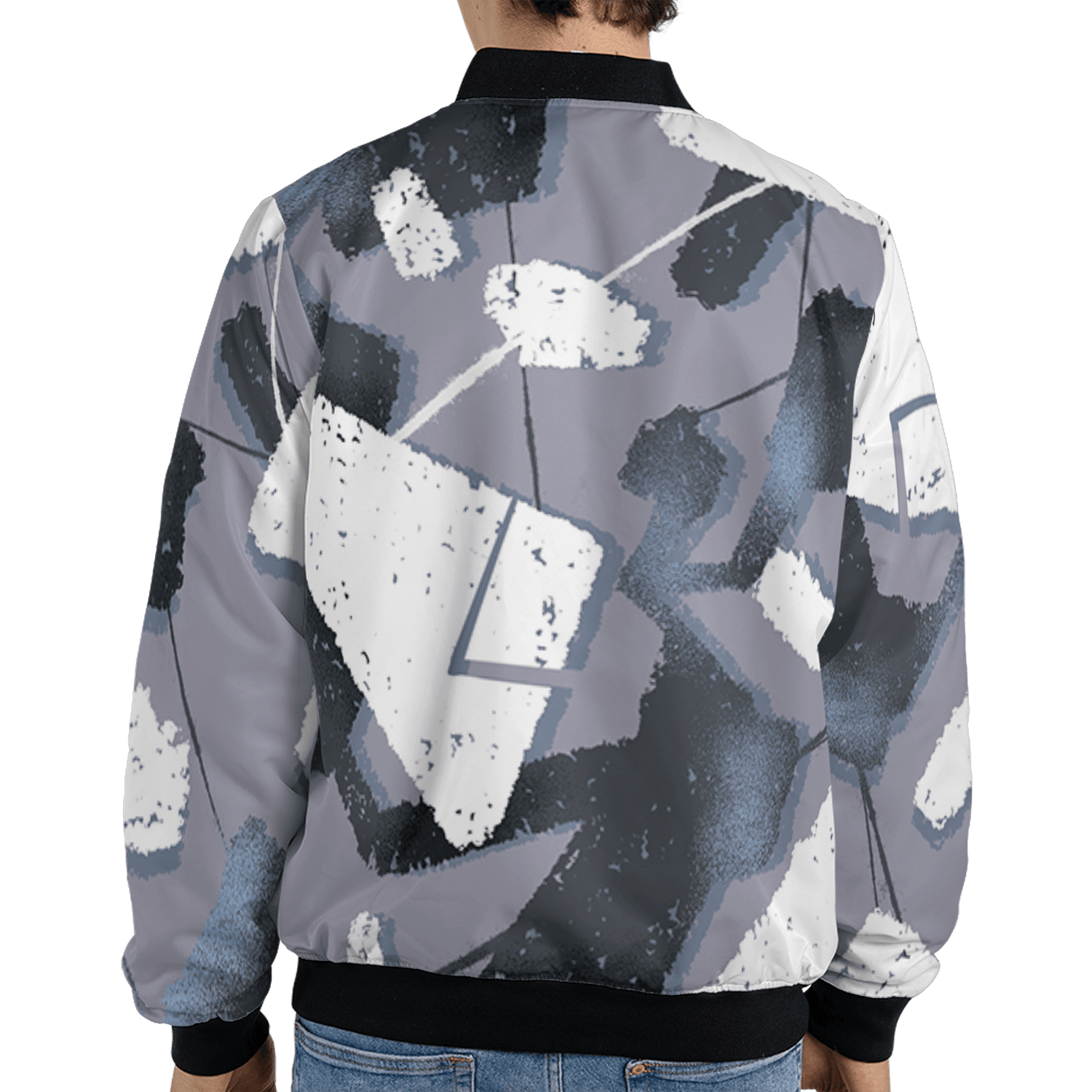 Stealth 14s Jacket Match Built Different 3D All-Over Print Broken - NastyJamz
