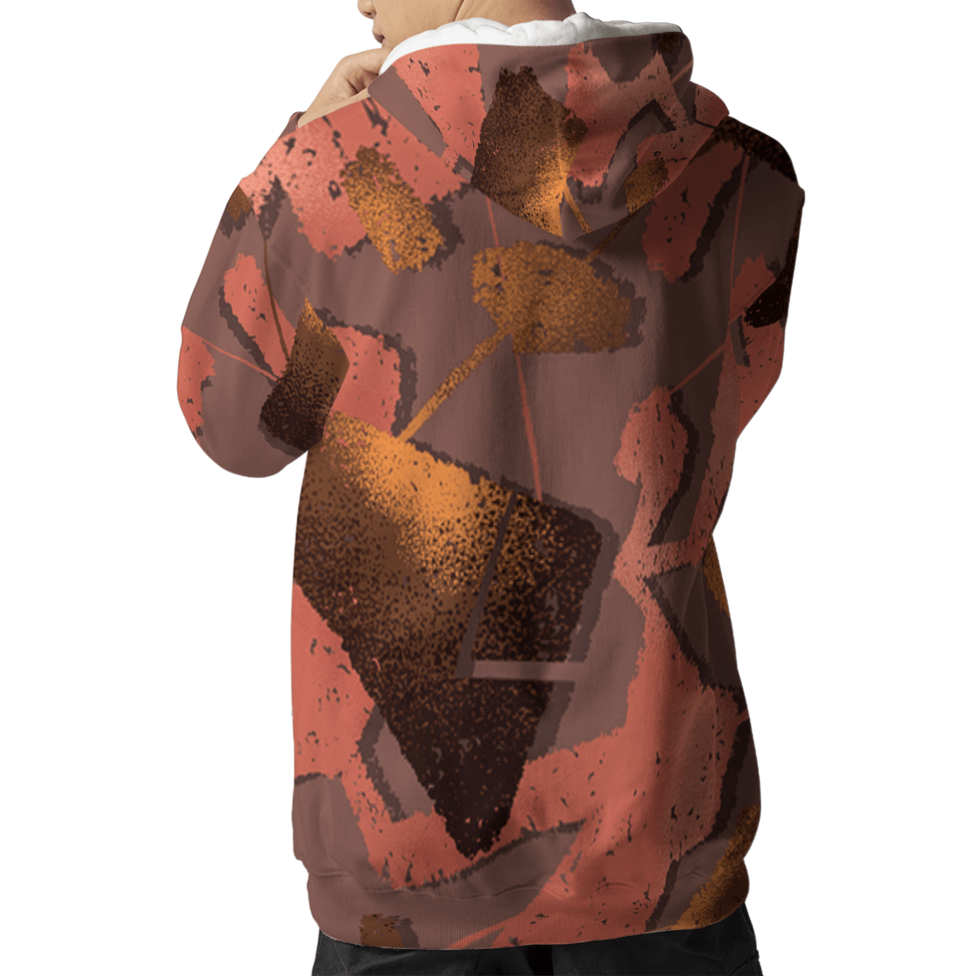 High OG Dusted Clay 1s Hoodie Match Built Different 3D All-Over Print Broken - NastyJamz