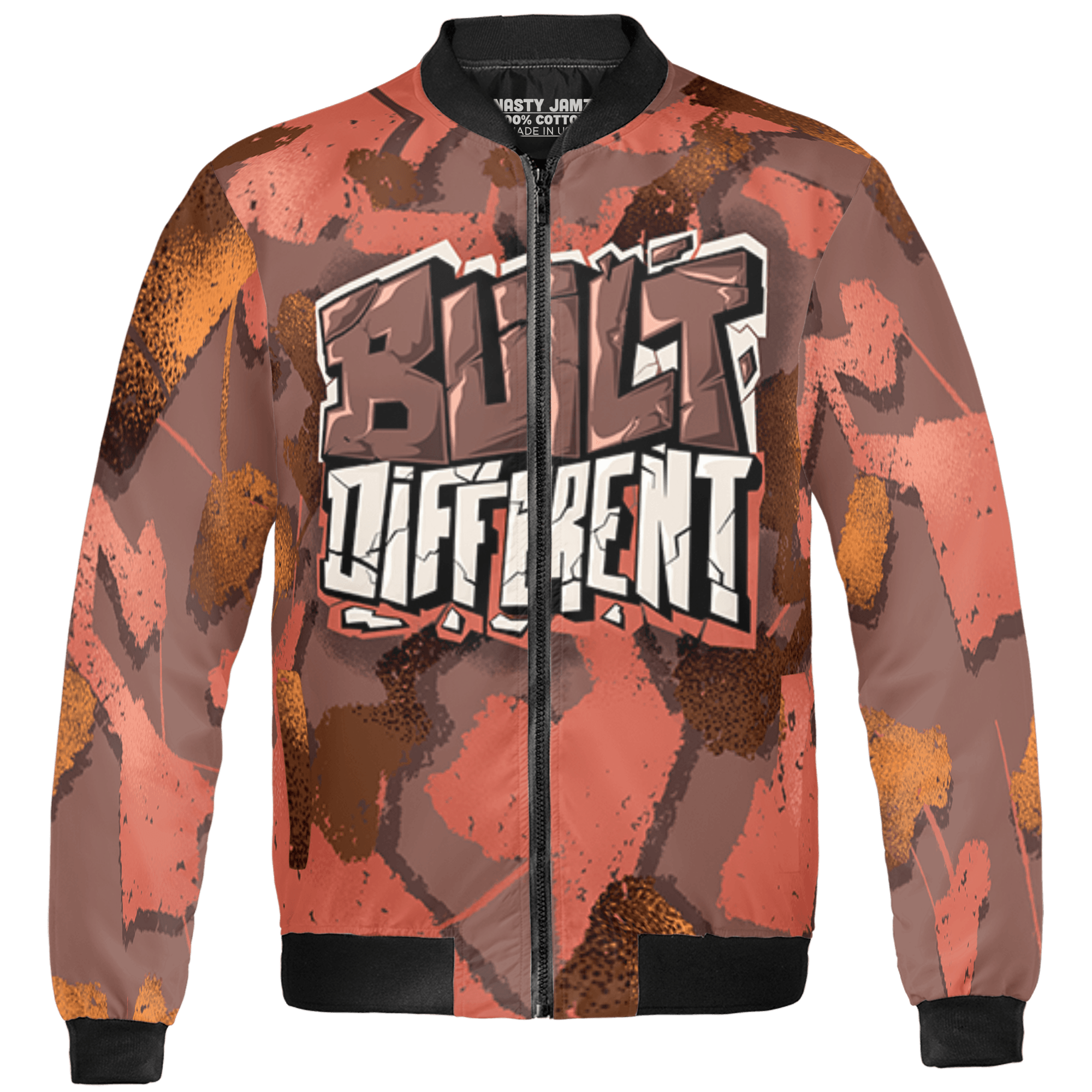 High OG Dusted Clay 1s Jacket Match Built Different 3D All-Over Print Broken - NastyJamz