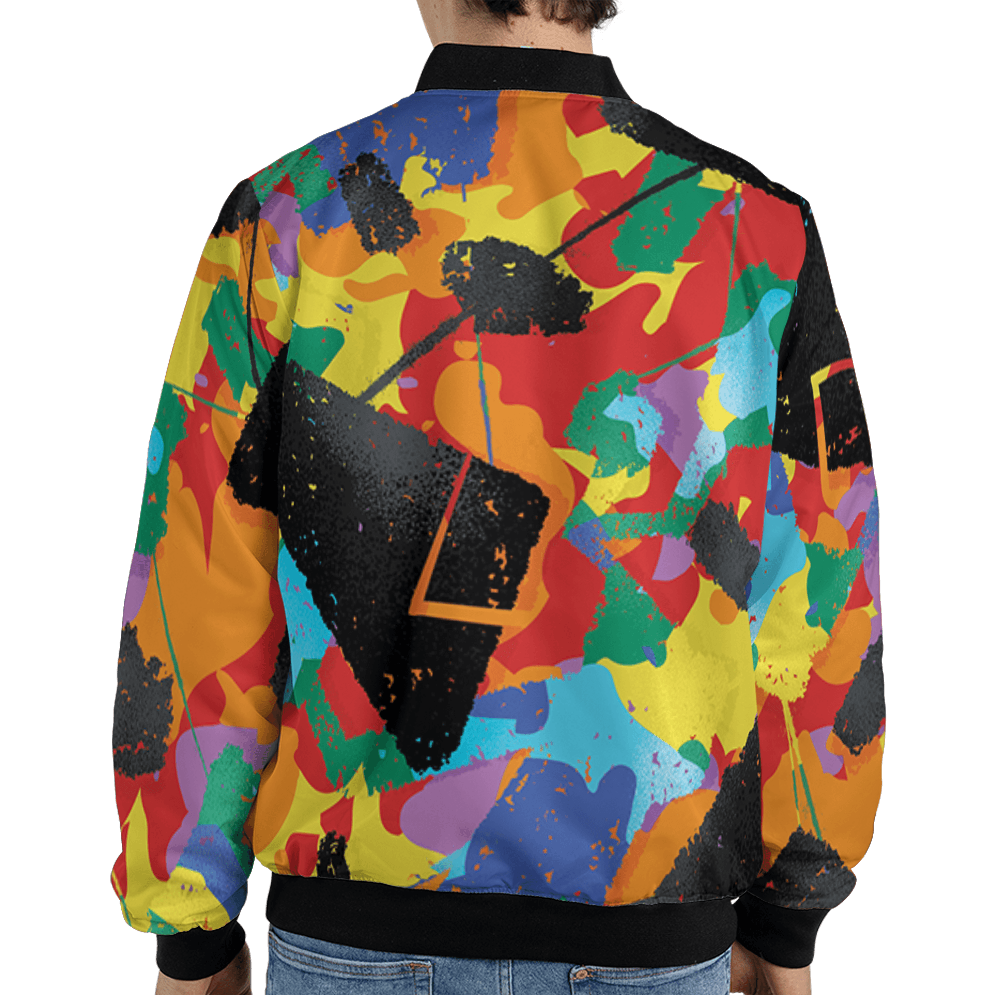 Mid GS Six Championships 1s Jacket Match Built Different 3D All-Over Print Broken - NastyJamz