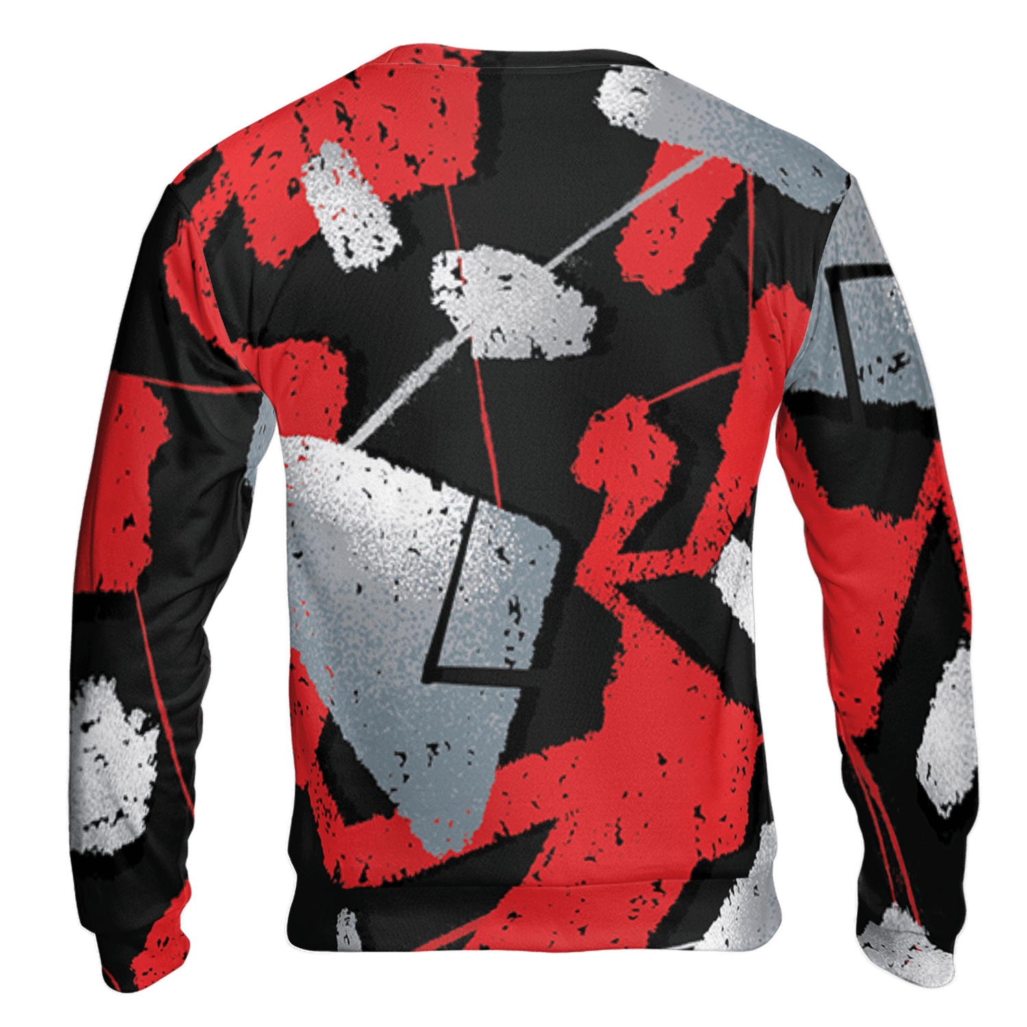Bred Reimagined 4s Sweatshirt Match Built Different 3D All-Over Print Broken - NastyJamz