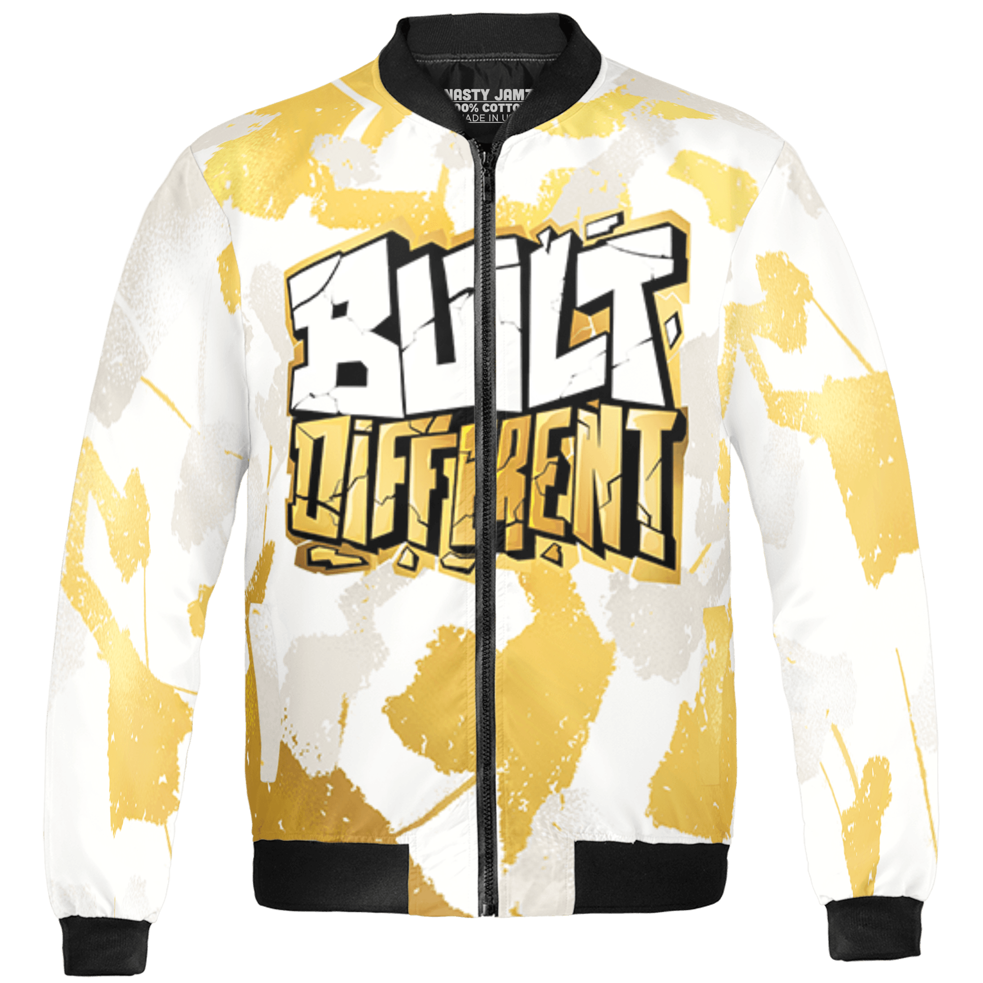 Sail 4s Jacket Match Built Different 3D All-Over Print Broken - NastyJamz