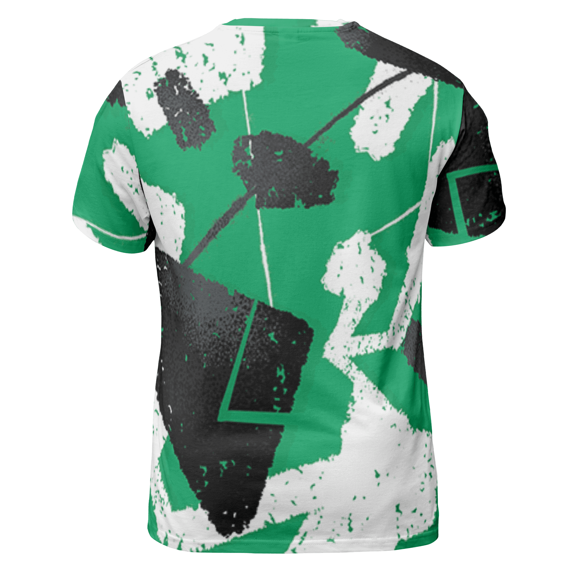 Lucky Green 5s T Shirt Match Built Different 3D All-Over Print Broken - NastyJamz