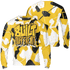 Yellow Ochre 6s Sweatshirt Match Built Different 3D All-Over Print Broken - NastyJamz