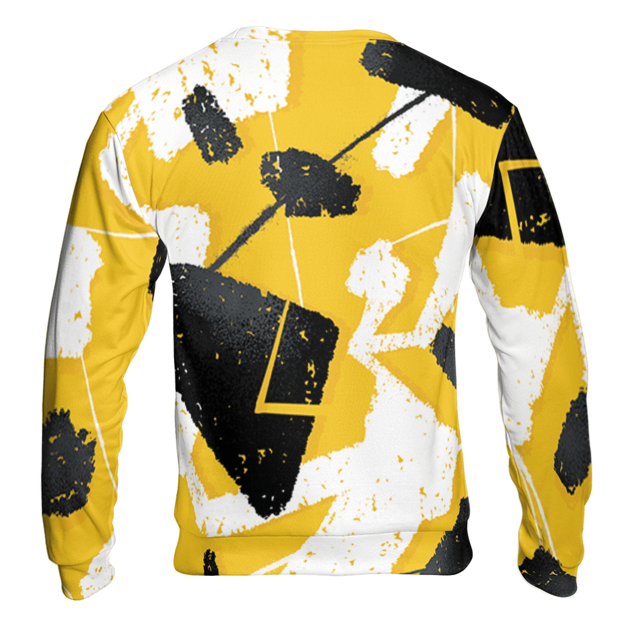 Yellow Ochre 6s Sweatshirt Match Built Different 3D All-Over Print Broken - NastyJamz