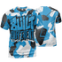 Powder Blue 9s T Shirt Match Built Different 3D All-Over Print Broken - NastyJamz