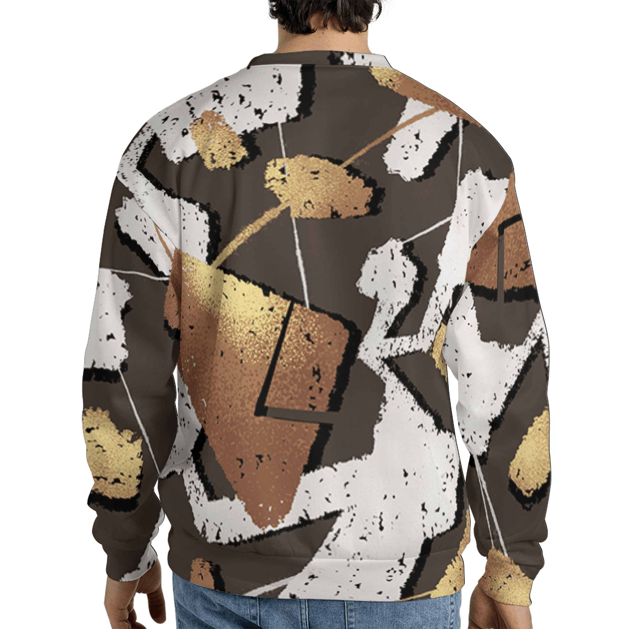 Jumpman Jack Sweatshirt Match Built Different 3D All-Over Print Broken - NastyJamz