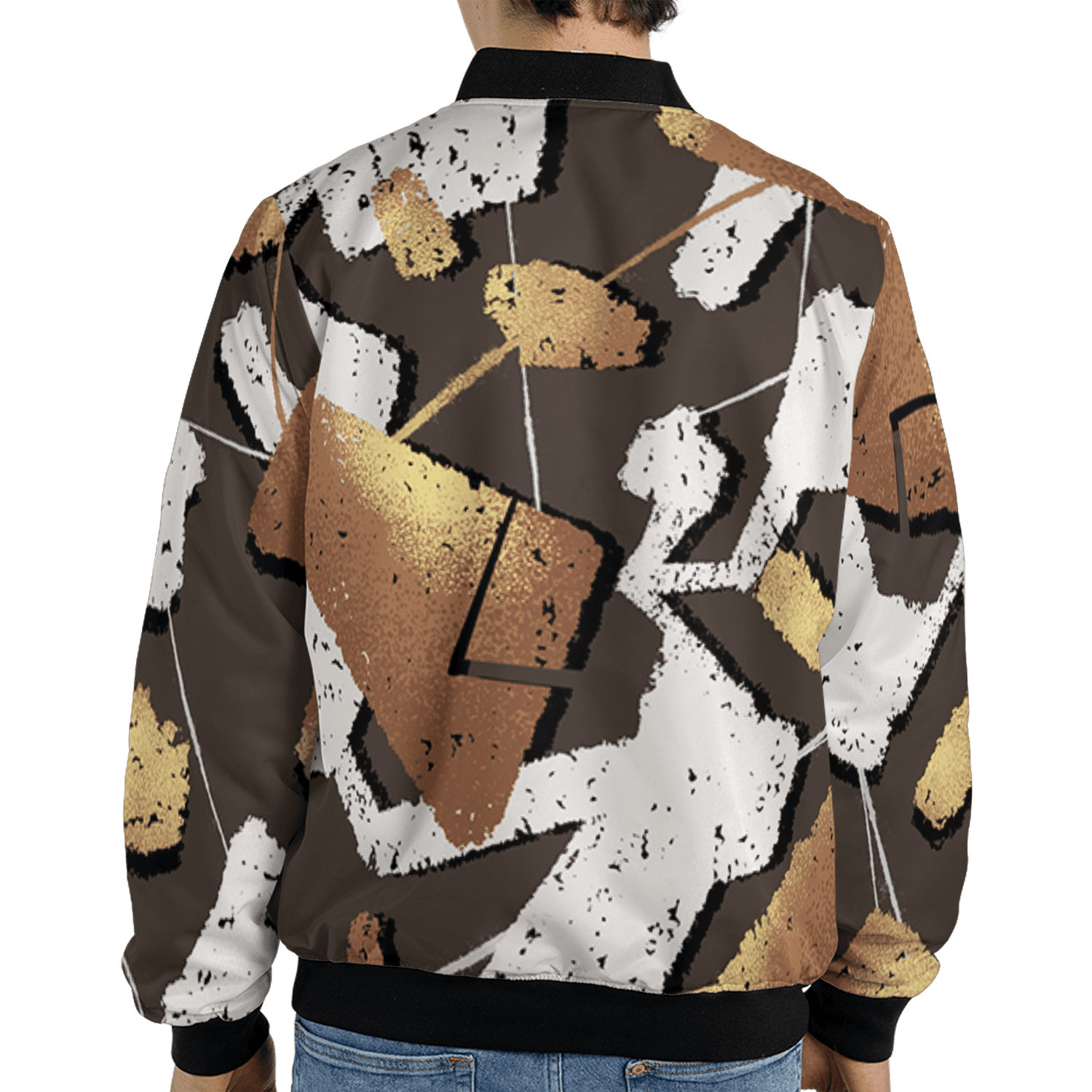Jumpman Jack Jacket Match Built Different 3D All-Over Print Broken - NastyJamz