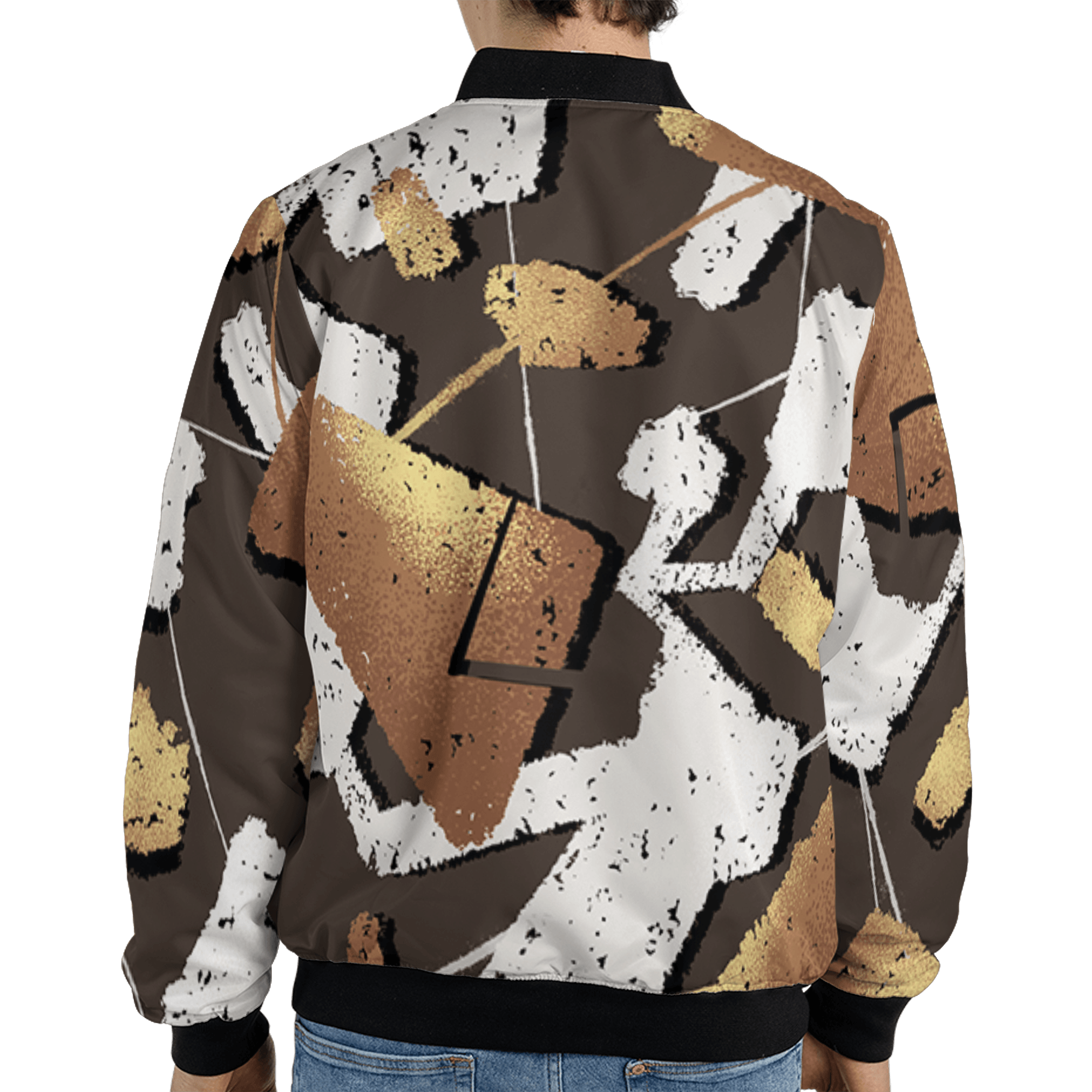 Jumpman Jack Jacket Match Built Different 3D All-Over Print Broken - NastyJamz