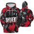 Spizike Low Bred Hoodie Match Built Different 3D All-Over Print Broken - NastyJamz