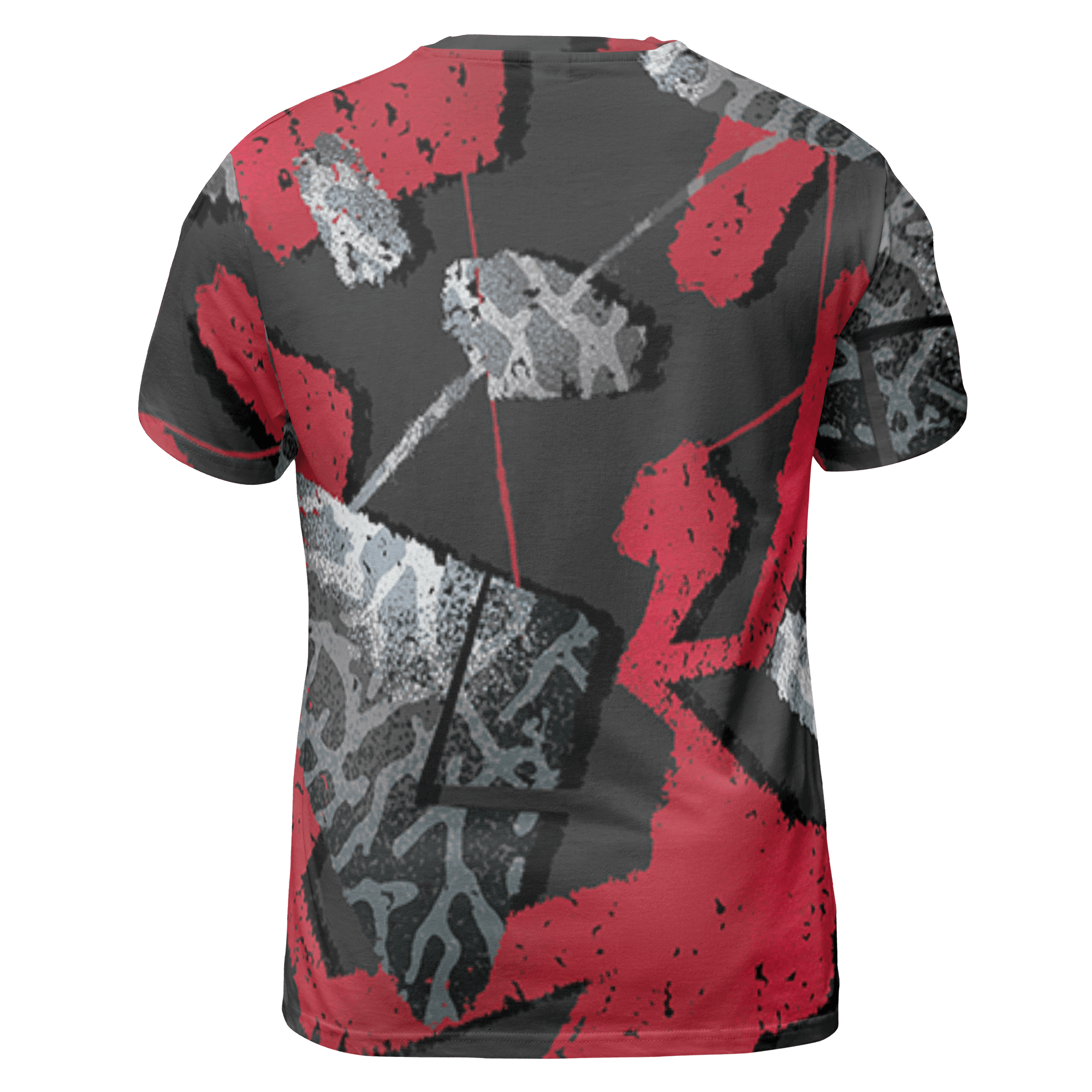 Spizike Low Bred T Shirt Match Built Different 3D All-Over Print Broken - NastyJamz