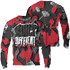 Spizike Low Bred Sweatshirt Match Built Different 3D All-Over Print Broken - NastyJamz