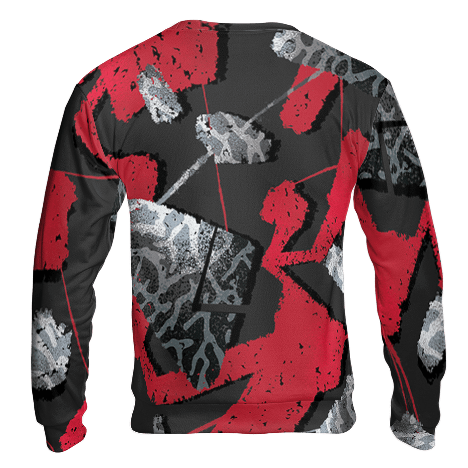 Spizike Low Bred Sweatshirt Match Built Different 3D All-Over Print Broken - NastyJamz