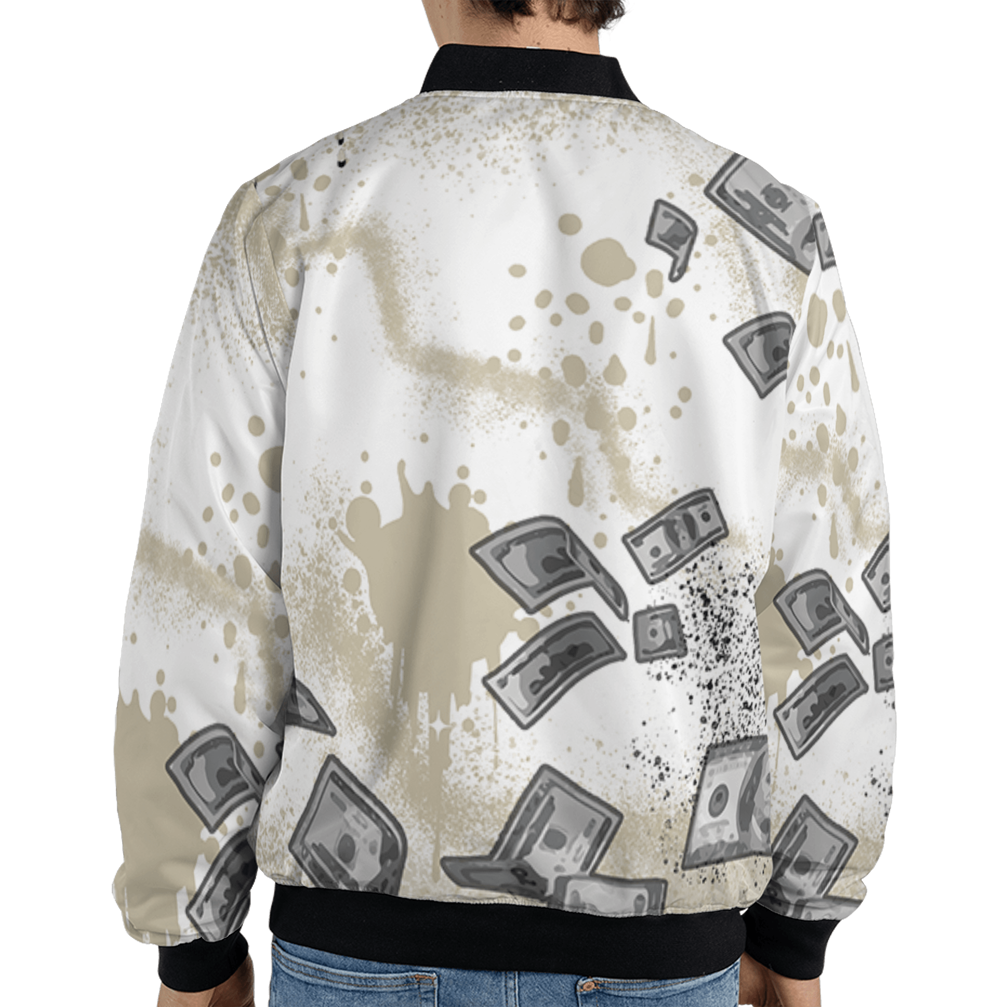 Gratitude 11s Jacket Match Cash Money 3D All-Over Print Splash Paint - NastyJamz