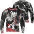 Bred Reimagined 4s Sweatshirt Match Cash Money 3D All-Over Print Splash Paint - NastyJamz