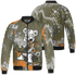 Olive 5s Jacket Match Cash Money 3D All-Over Print Splash Paint - NastyJamz