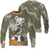 Olive 5s Sweatshirt Match Cash Money 3D All-Over Print Splash Paint - NastyJamz