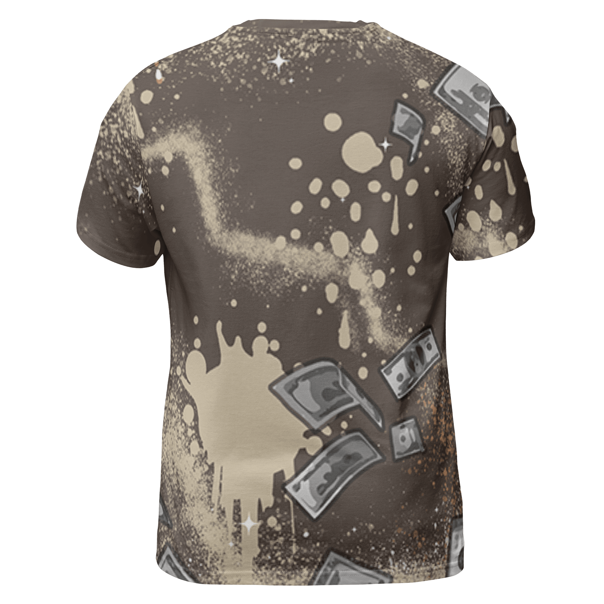 Jumpman Jack T Shirt Match Cash Money 3D All-Over Print Splash Paint - NastyJamz