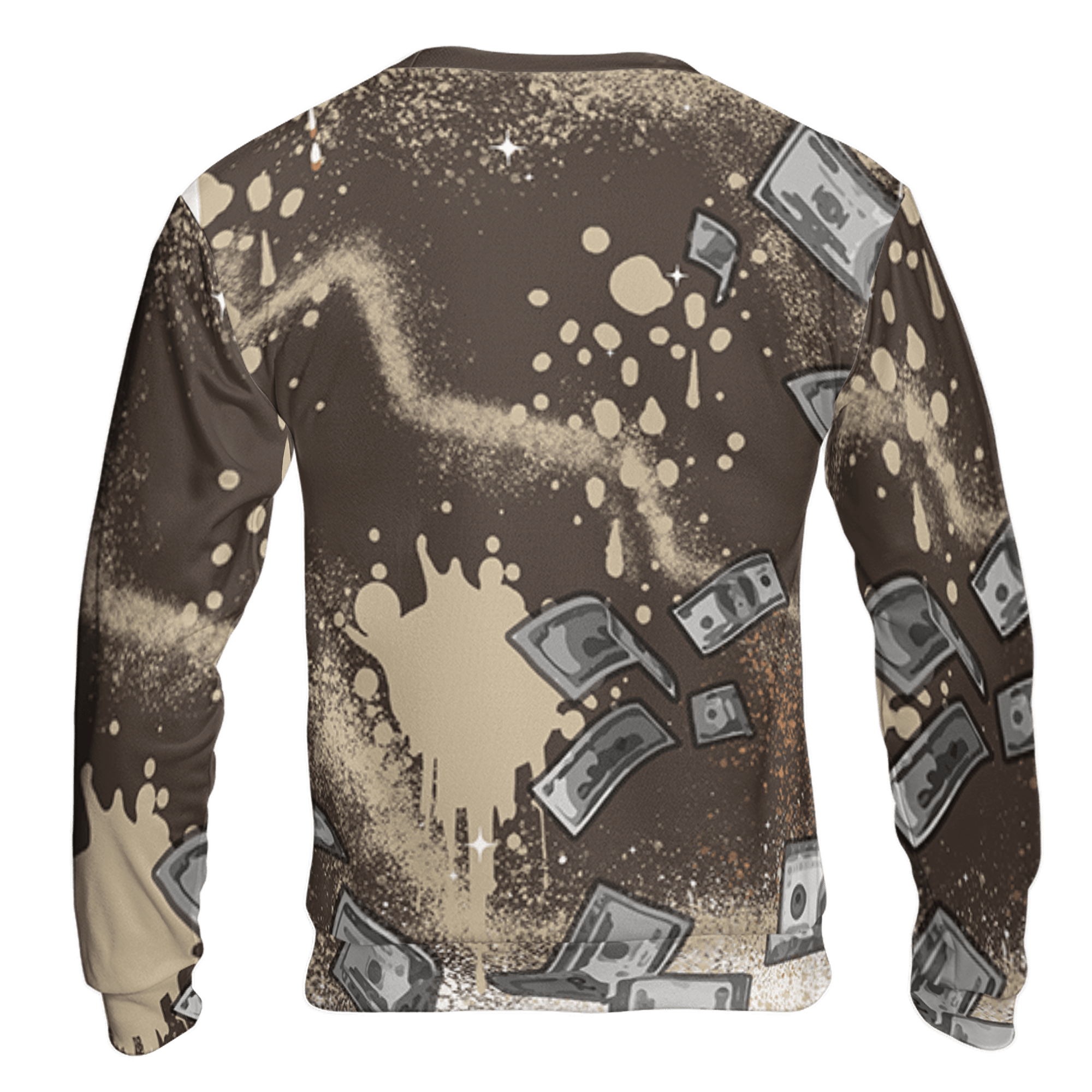 Jumpman Jack Sweatshirt Match Cash Money 3D All-Over Print Splash Paint - NastyJamz