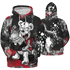 Spizike Low Bred Hoodie Match Cash Money 3D All-Over Print Splash Paint - NastyJamz