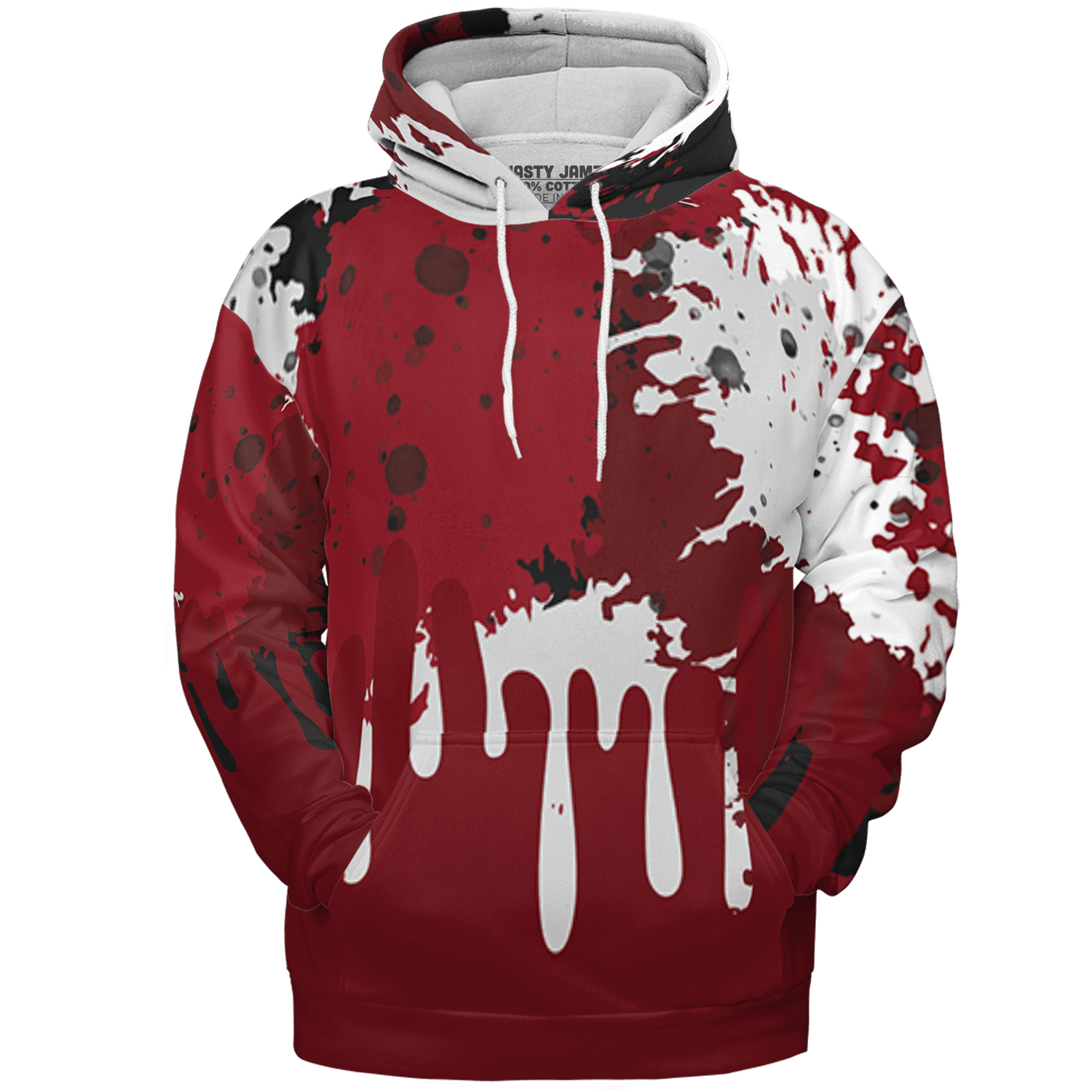 Cherry 12s Hoodie Match Colorful 3D All-Over Print Art - NastyJamz