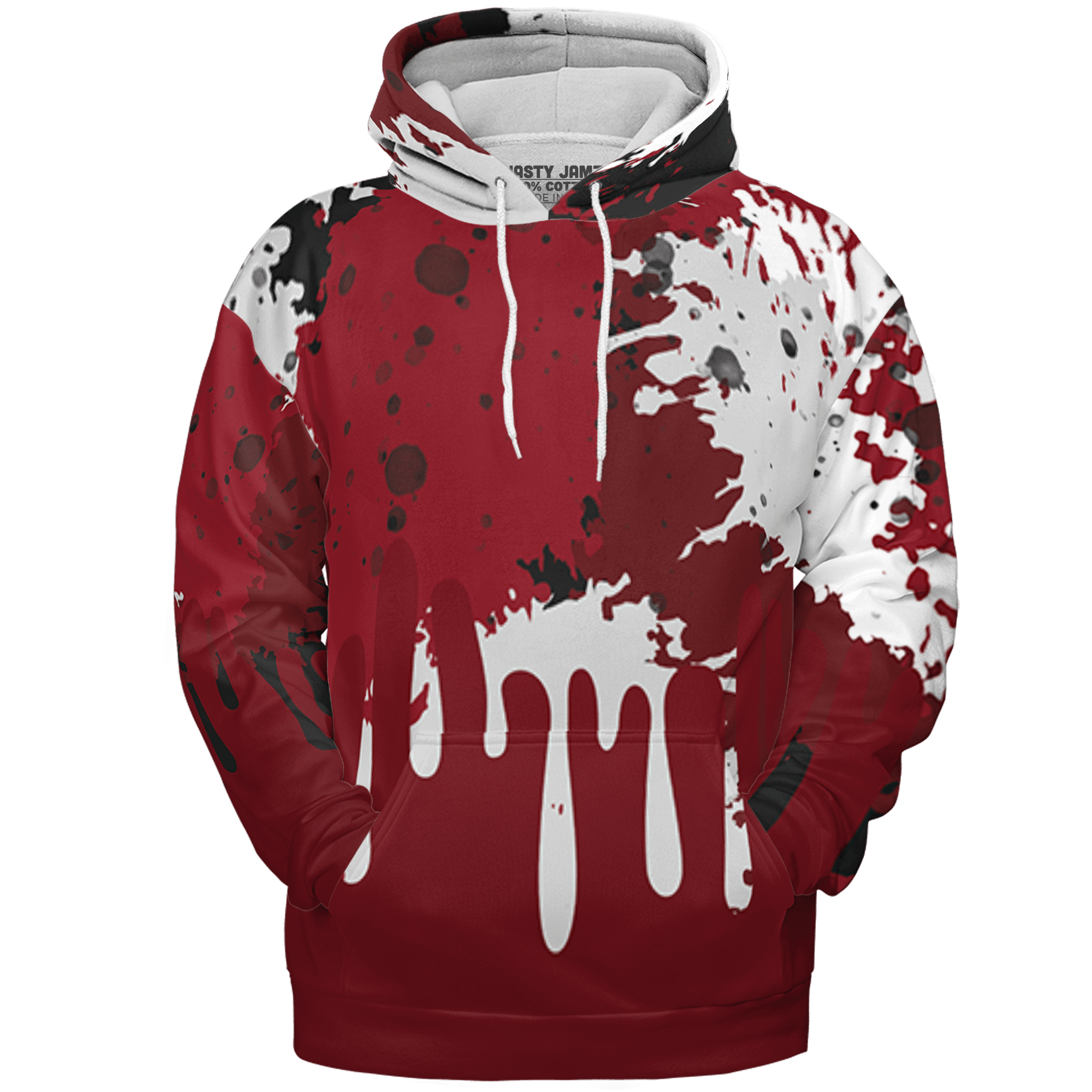 Cherry 12s Hoodie Match Colorful 3D All-Over Print Art - NastyJamz