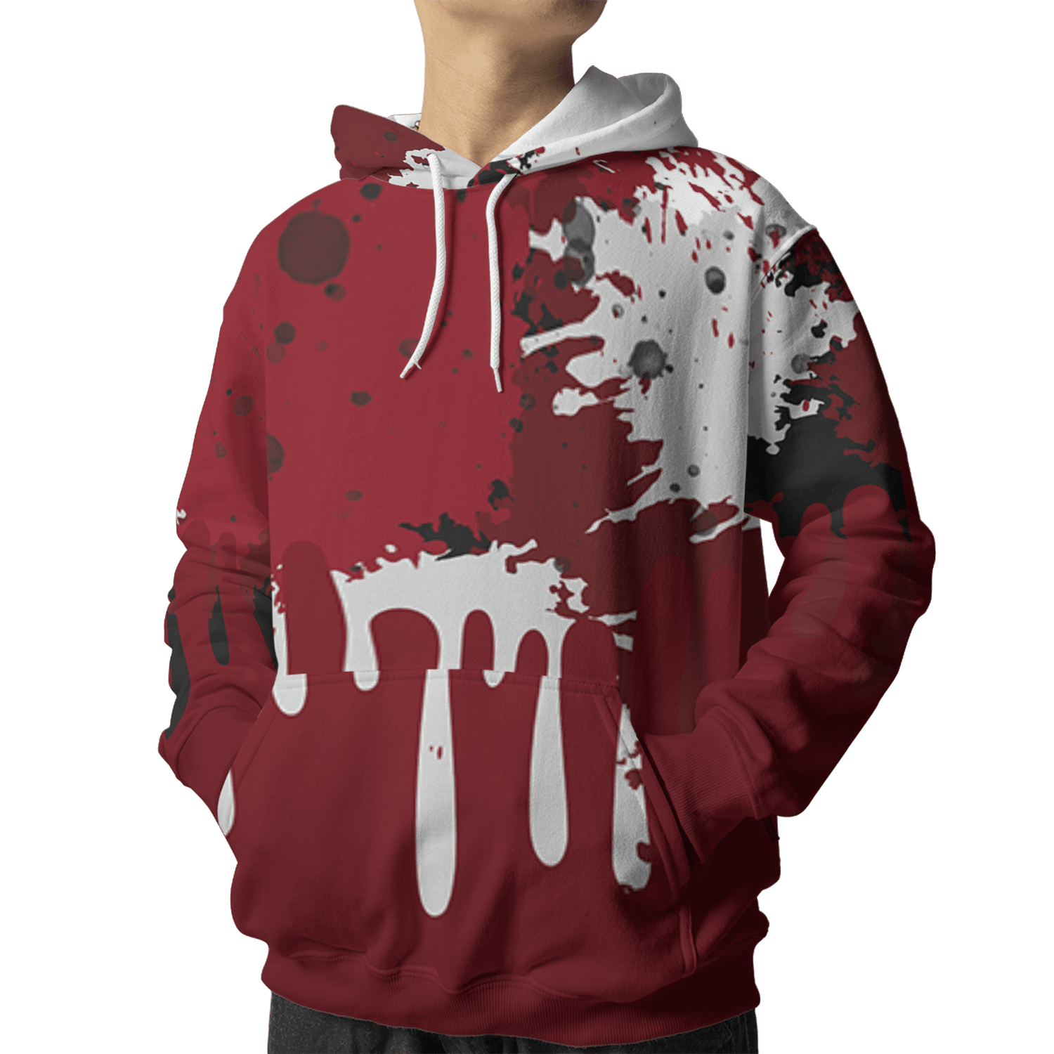 Cherry 12s Hoodie Match Colorful 3D All-Over Print Art - NastyJamz
