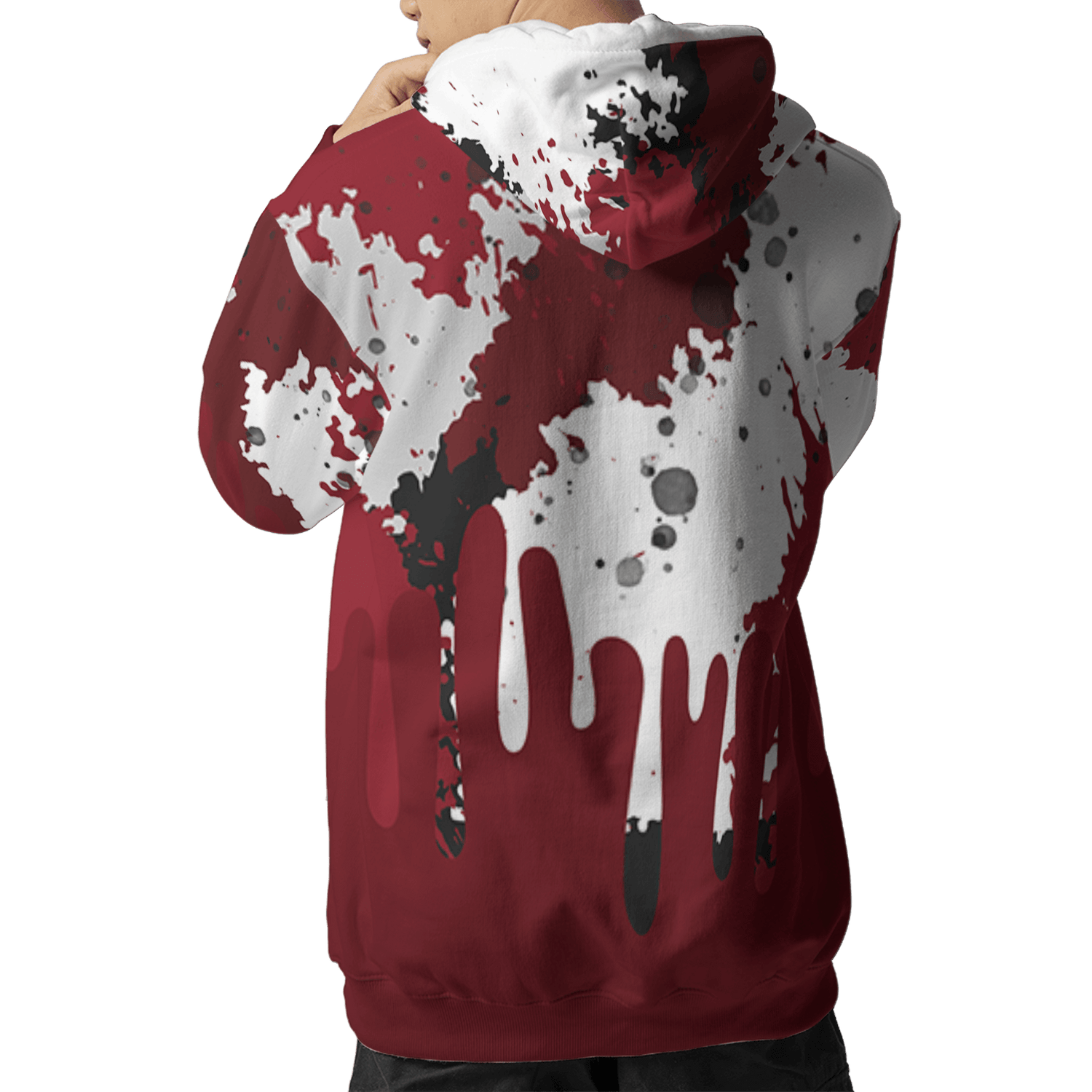 Cherry 12s Hoodie Match Colorful 3D All-Over Print Art - NastyJamz