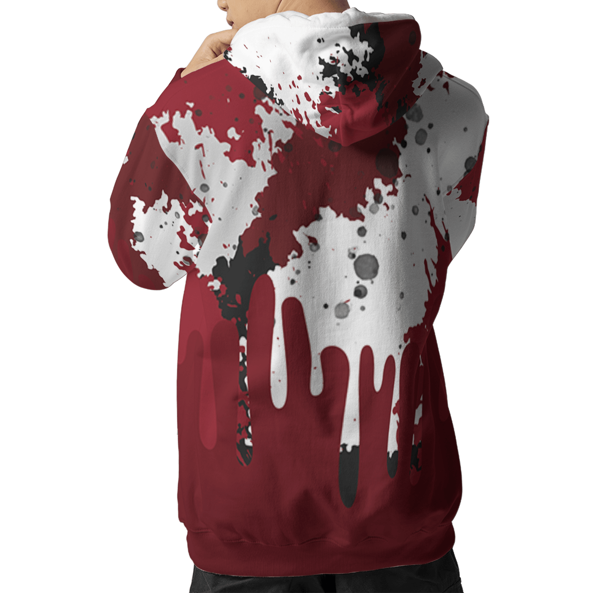 Cherry 12s Hoodie Match Colorful 3D All-Over Print Art - NastyJamz