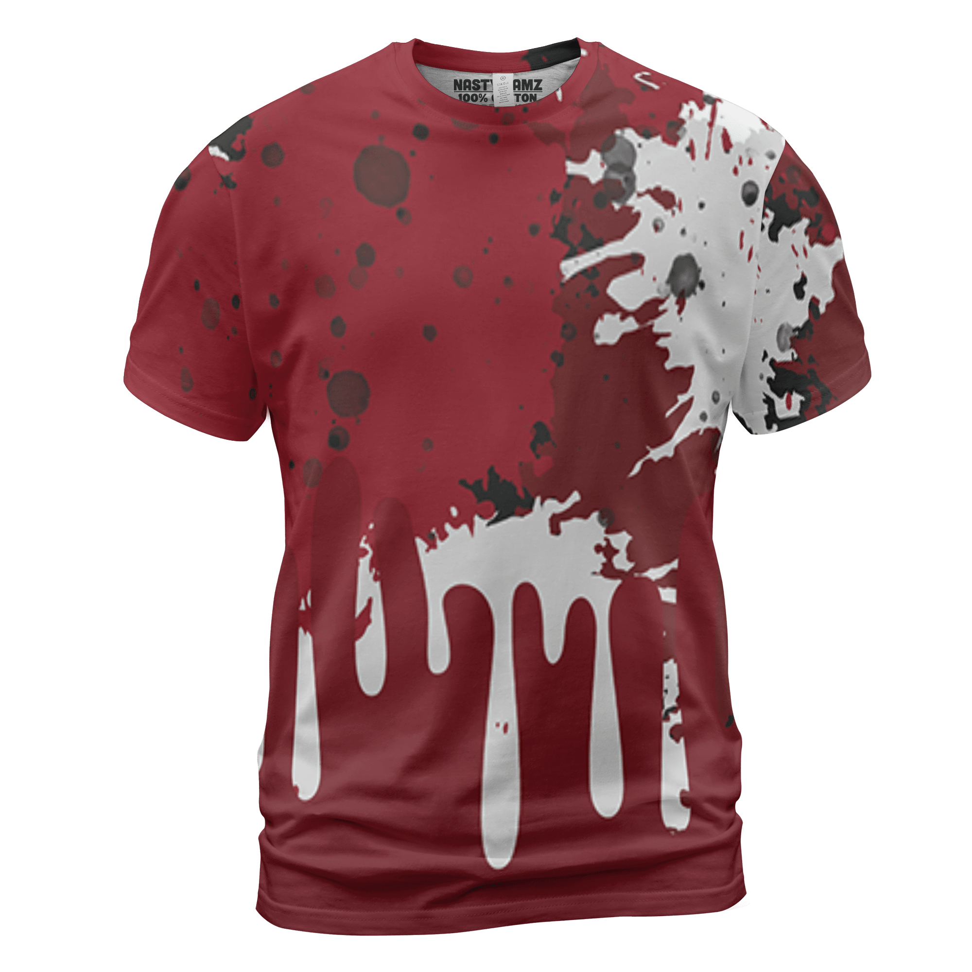 Cherry 12s T Shirt Match Colorful 3D All-Over Print Art - NastyJamz