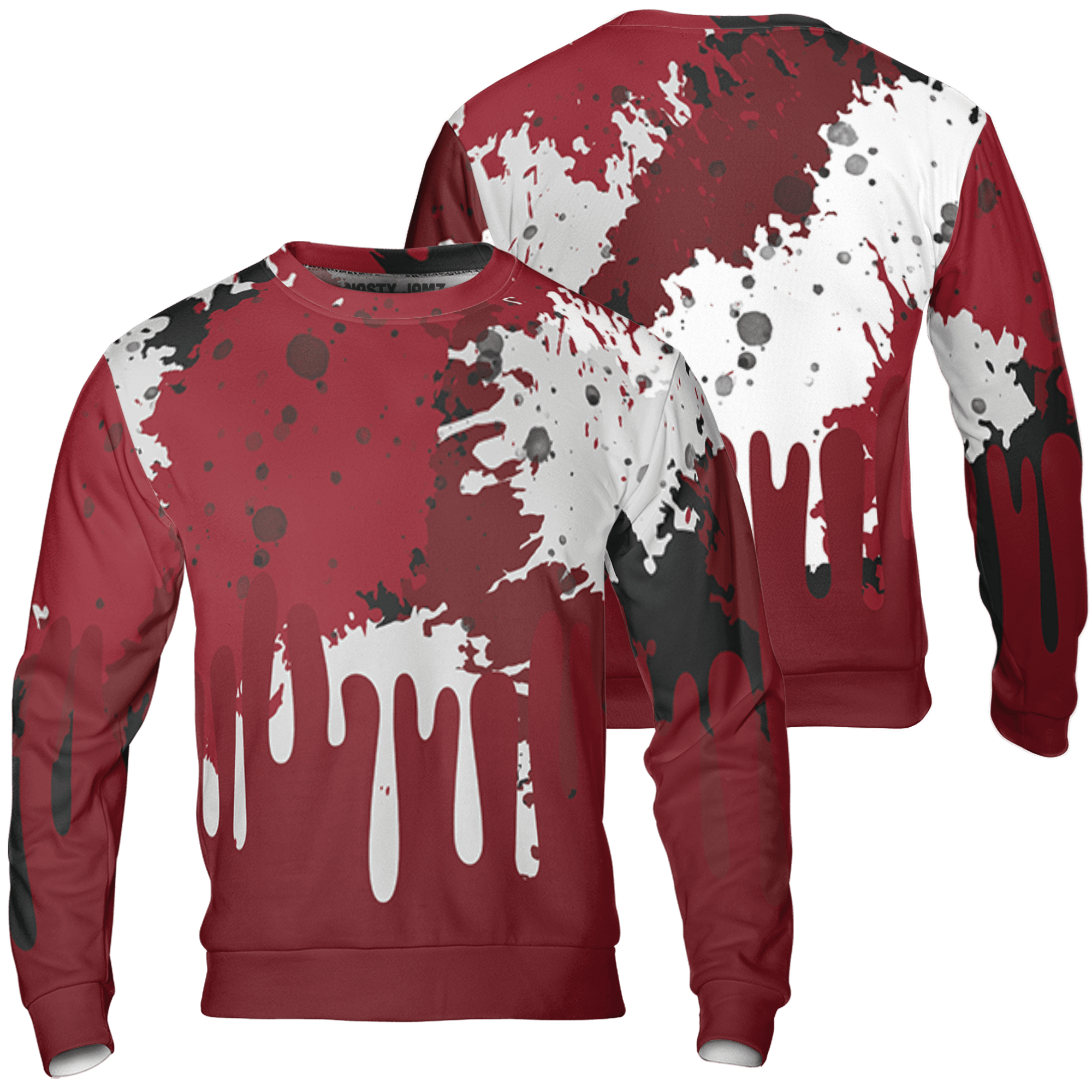 Cherry 12s Sweatshirt Match Colorful 3D All-Over Print Art - NastyJamz