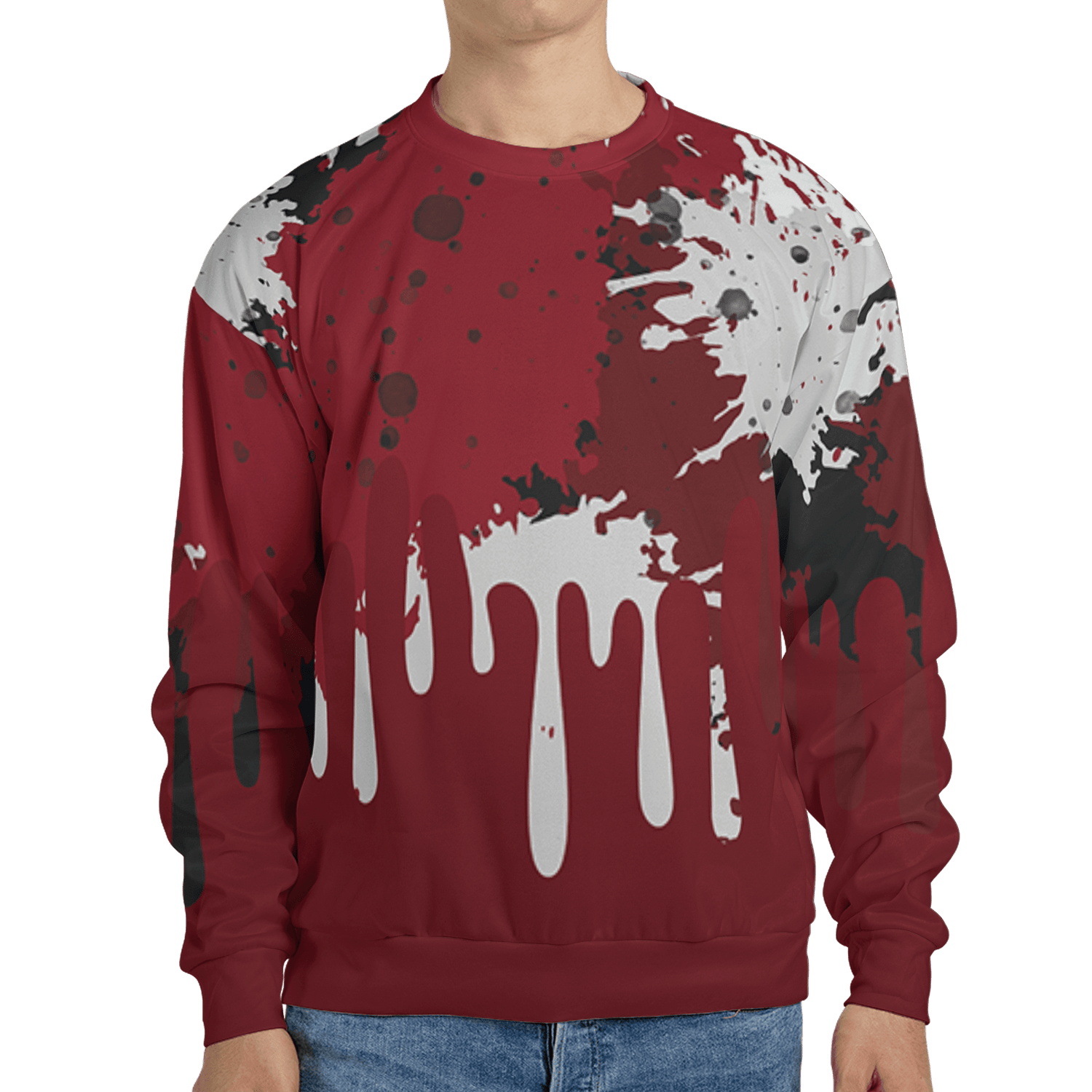 Cherry 12s Sweatshirt Match Colorful 3D All-Over Print Art - NastyJamz