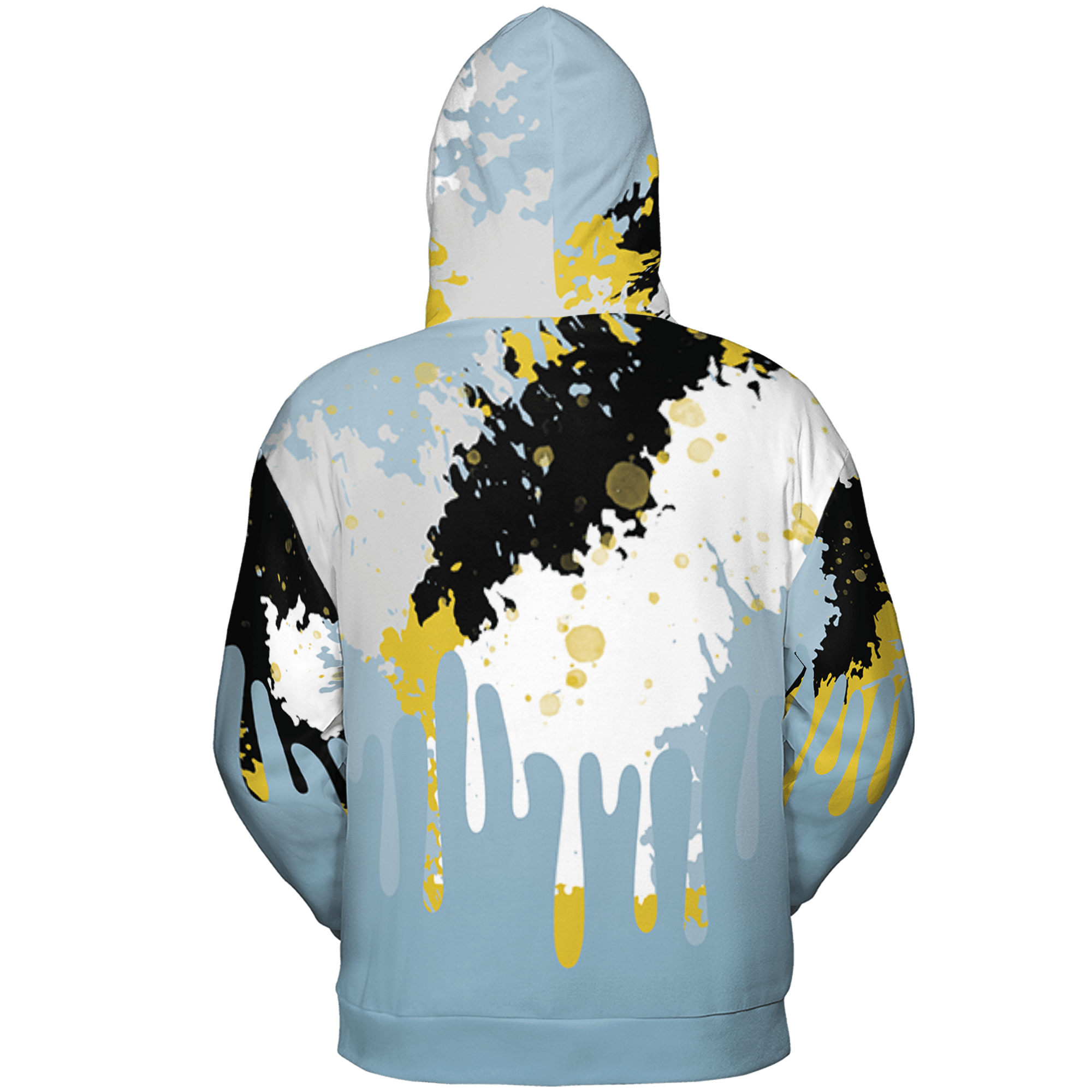 Blue Grey 13s Hoodie Match Colorful 3D All-Over Print Art - NastyJamz