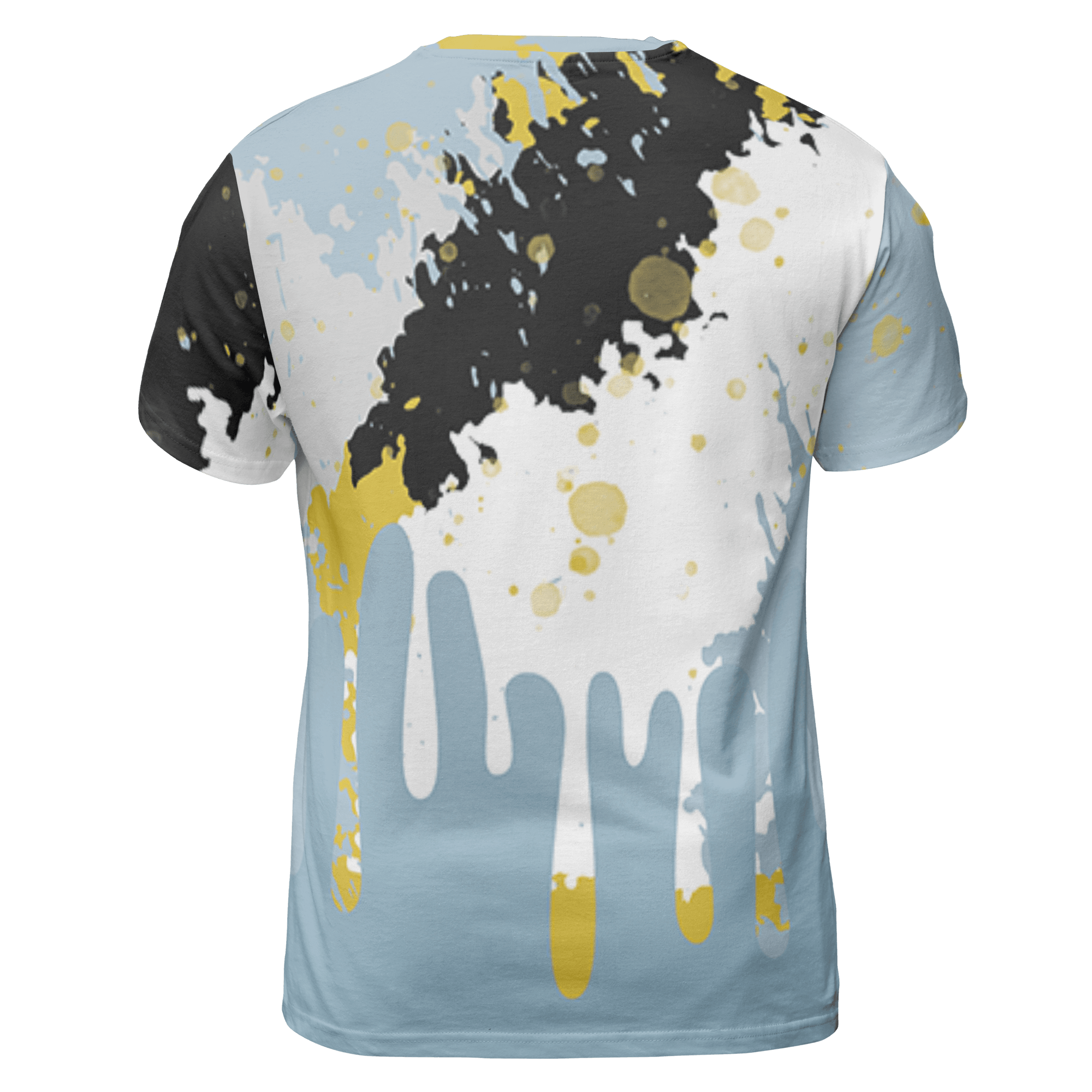 Blue Grey 13s T Shirt Match Colorful 3D All-Over Print Art - NastyJamz