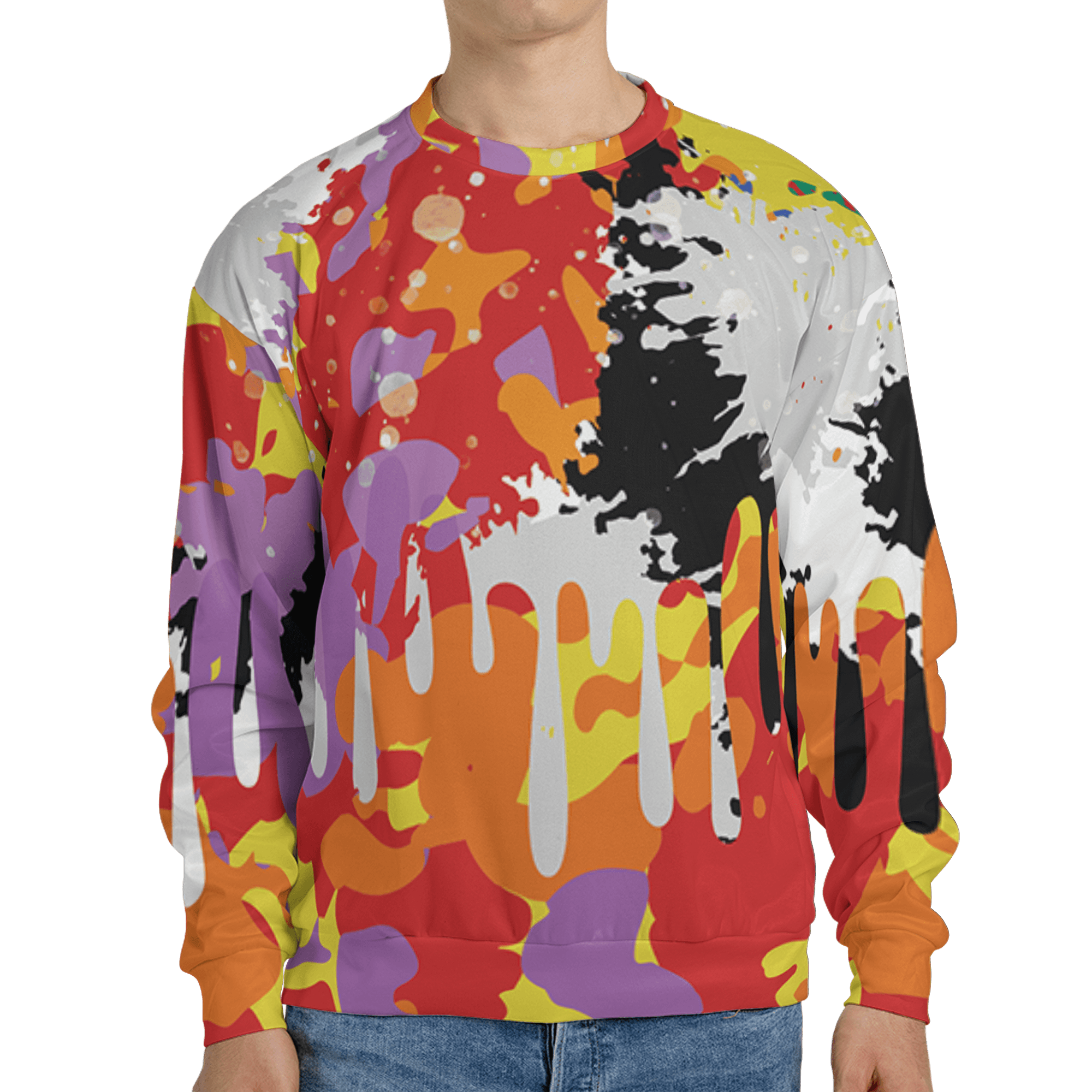 Mid GS Six Championships 1s Sweatshirt Match Colorful 3D All-Over Print Art - NastyJamz