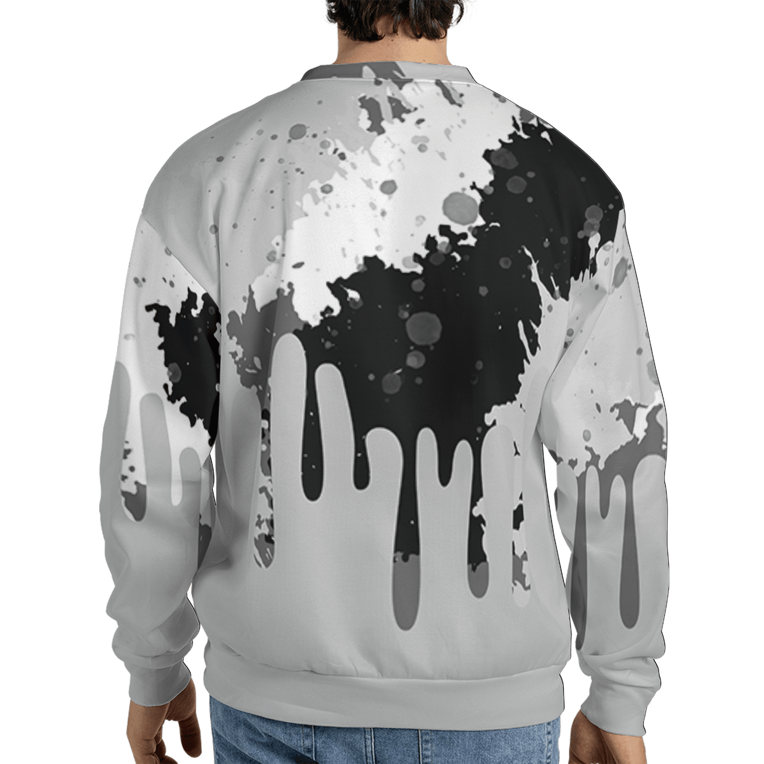 Retro High OG Black White 1s Sweatshirt Match Colorful 3D All-Over Print Art - NastyJamz