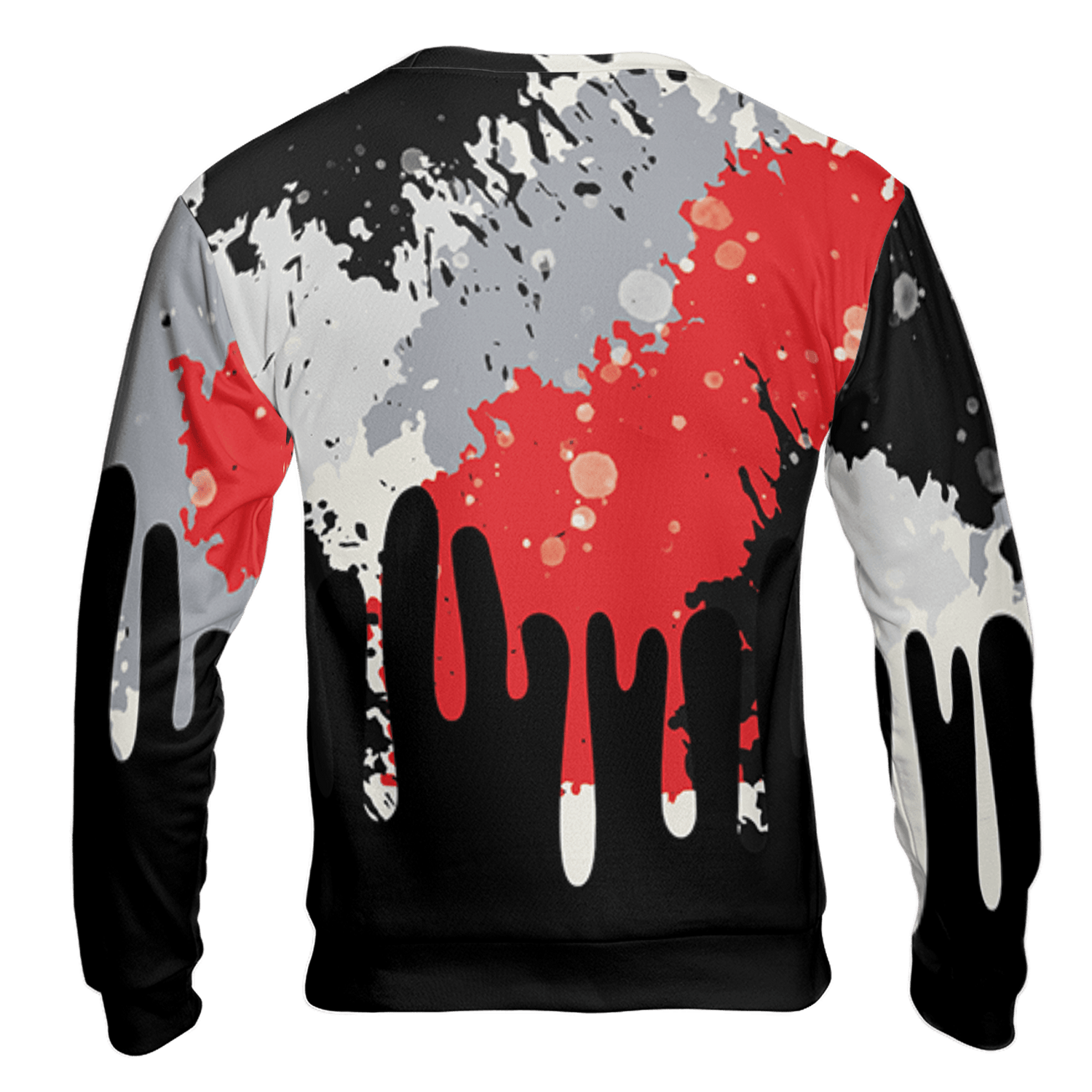 Bred Reimagined 4s Sweatshirt Match Colorful 3D All-Over Print Art - NastyJamz