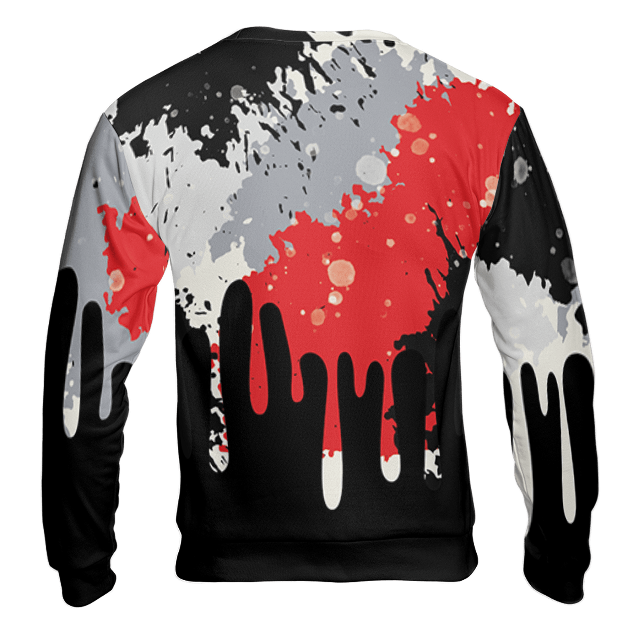 Bred Reimagined 4s Sweatshirt Match Colorful 3D All-Over Print Art - NastyJamz