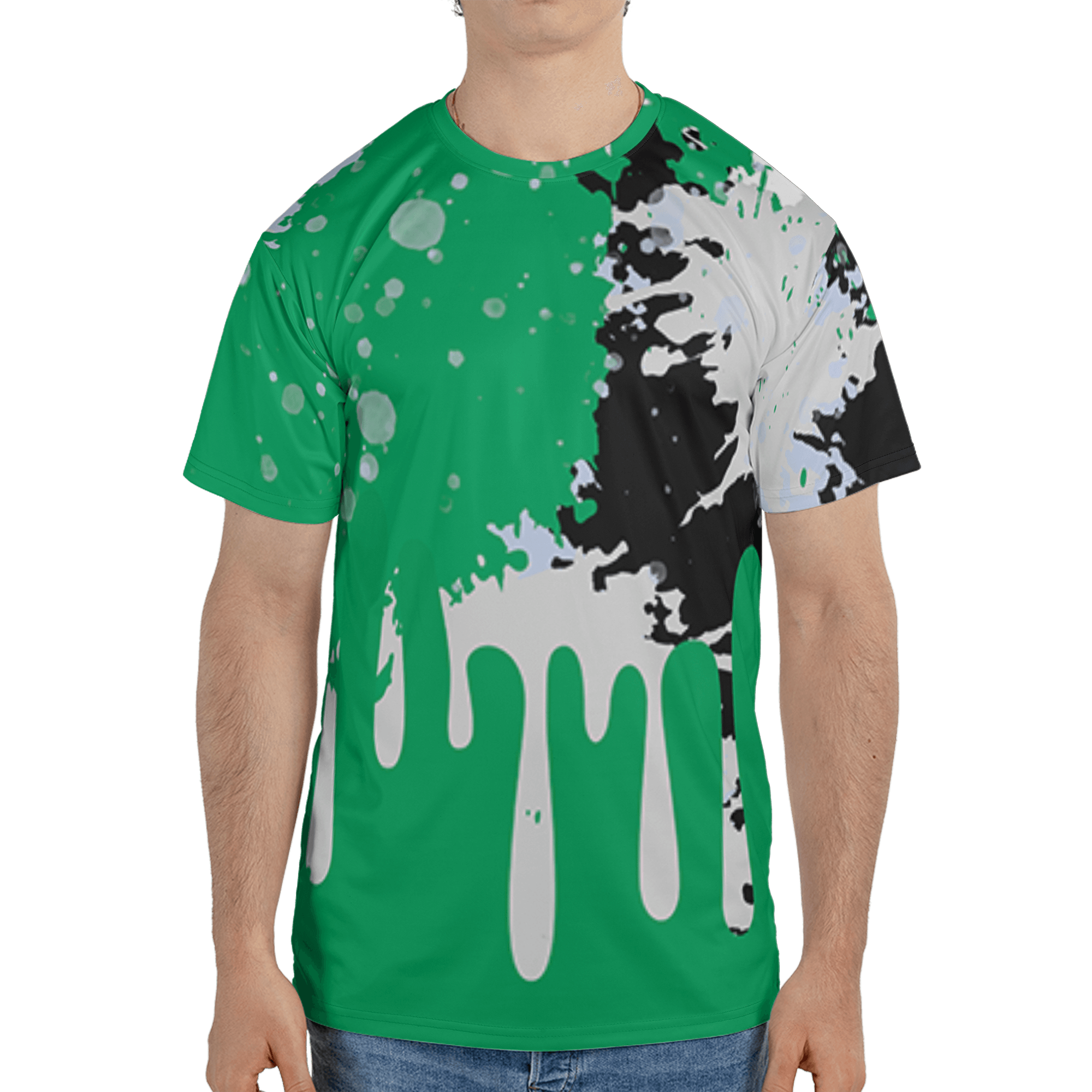 Lucky Green 5s T Shirt Match Colorful 3D All-Over Print Art - NastyJamz