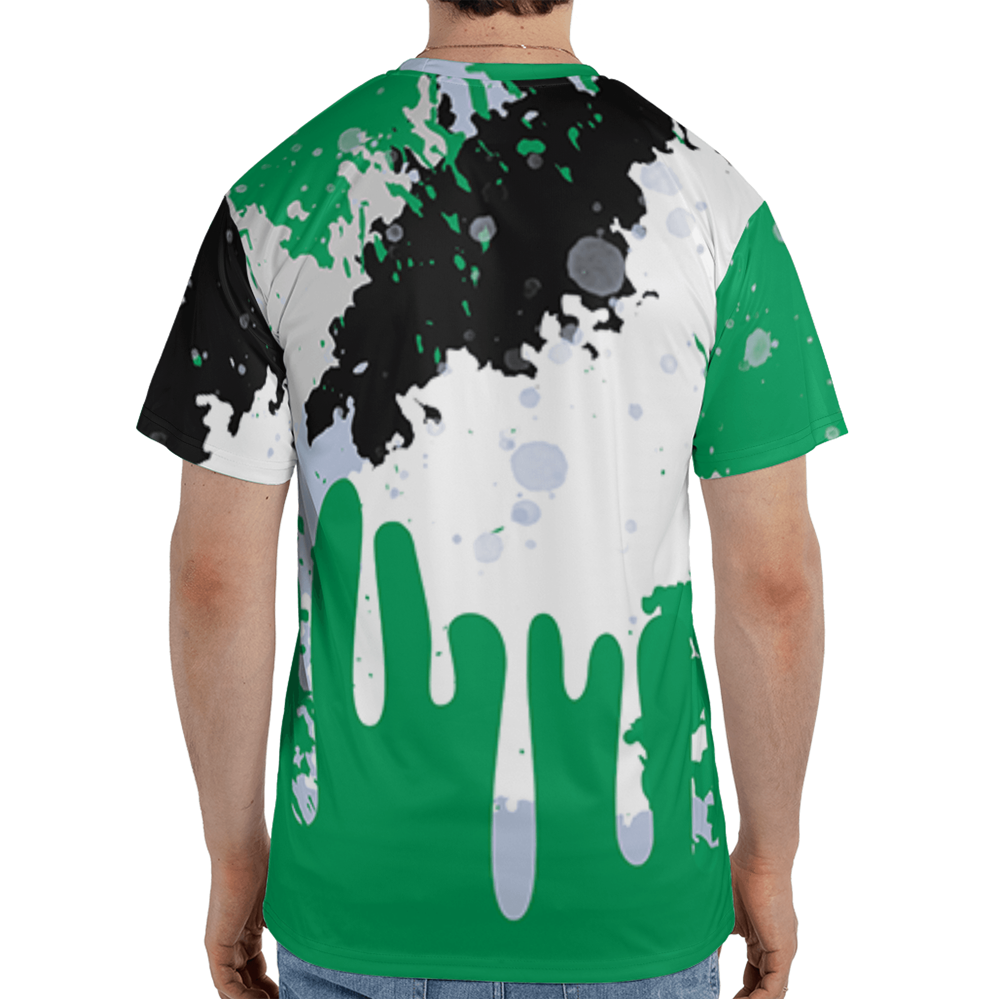 Lucky Green 5s T Shirt Match Colorful 3D All-Over Print Art - NastyJamz