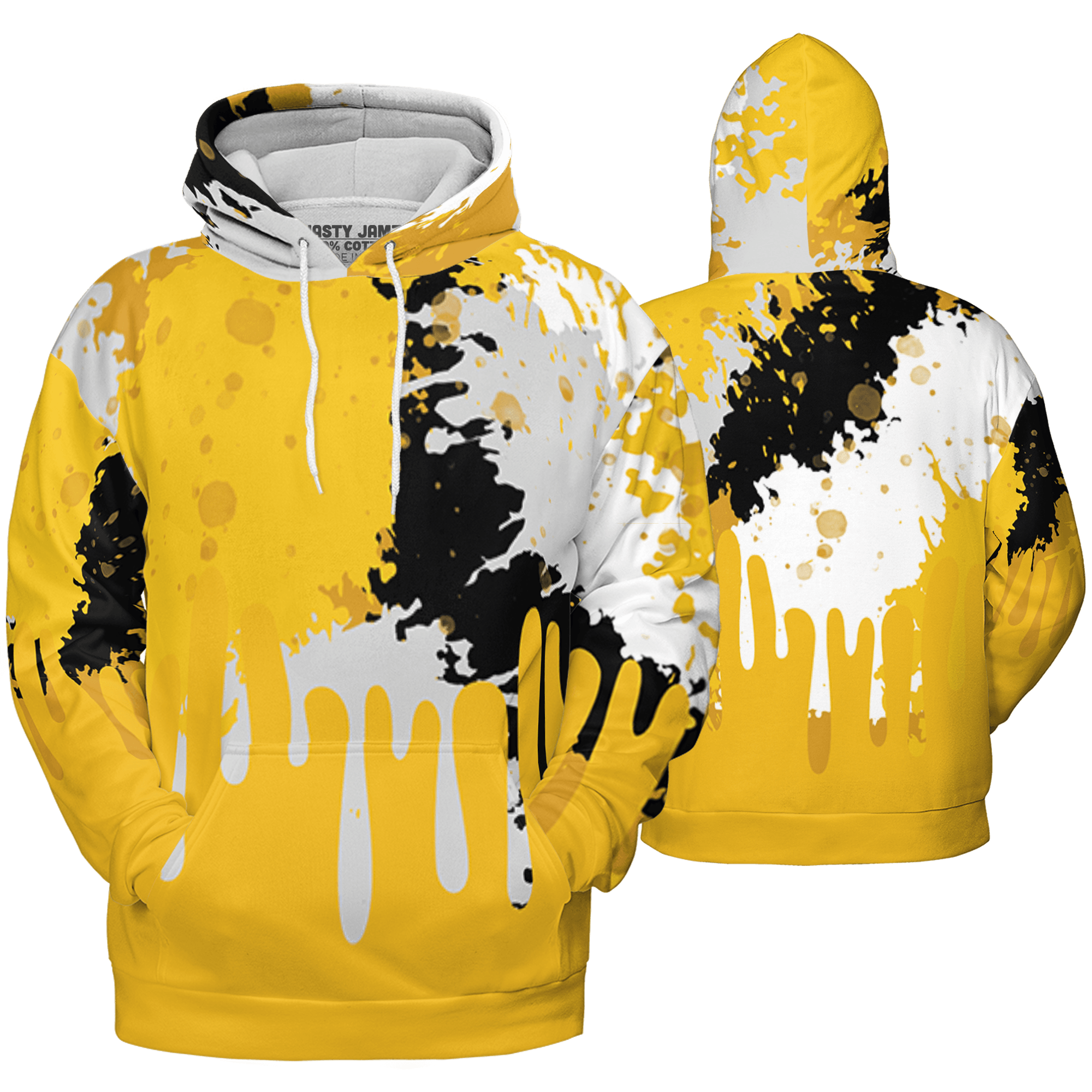 Yellow Ochre 6s Hoodie Match Colorful 3D All-Over Print Art - NastyJamz