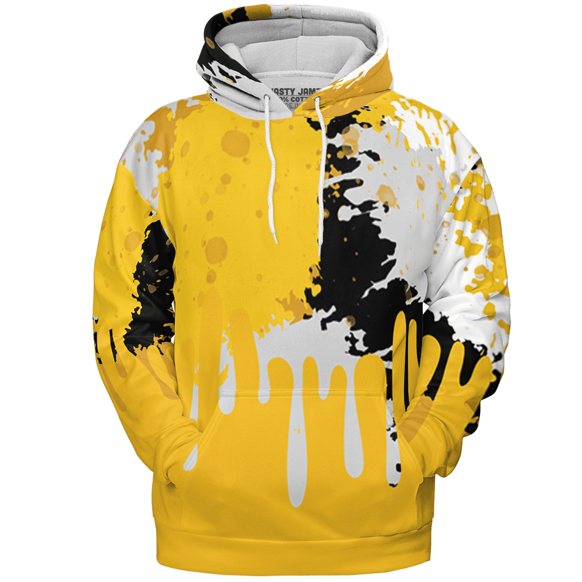 Yellow Ochre 6s Hoodie Match Colorful 3D All-Over Print Art - NastyJamz