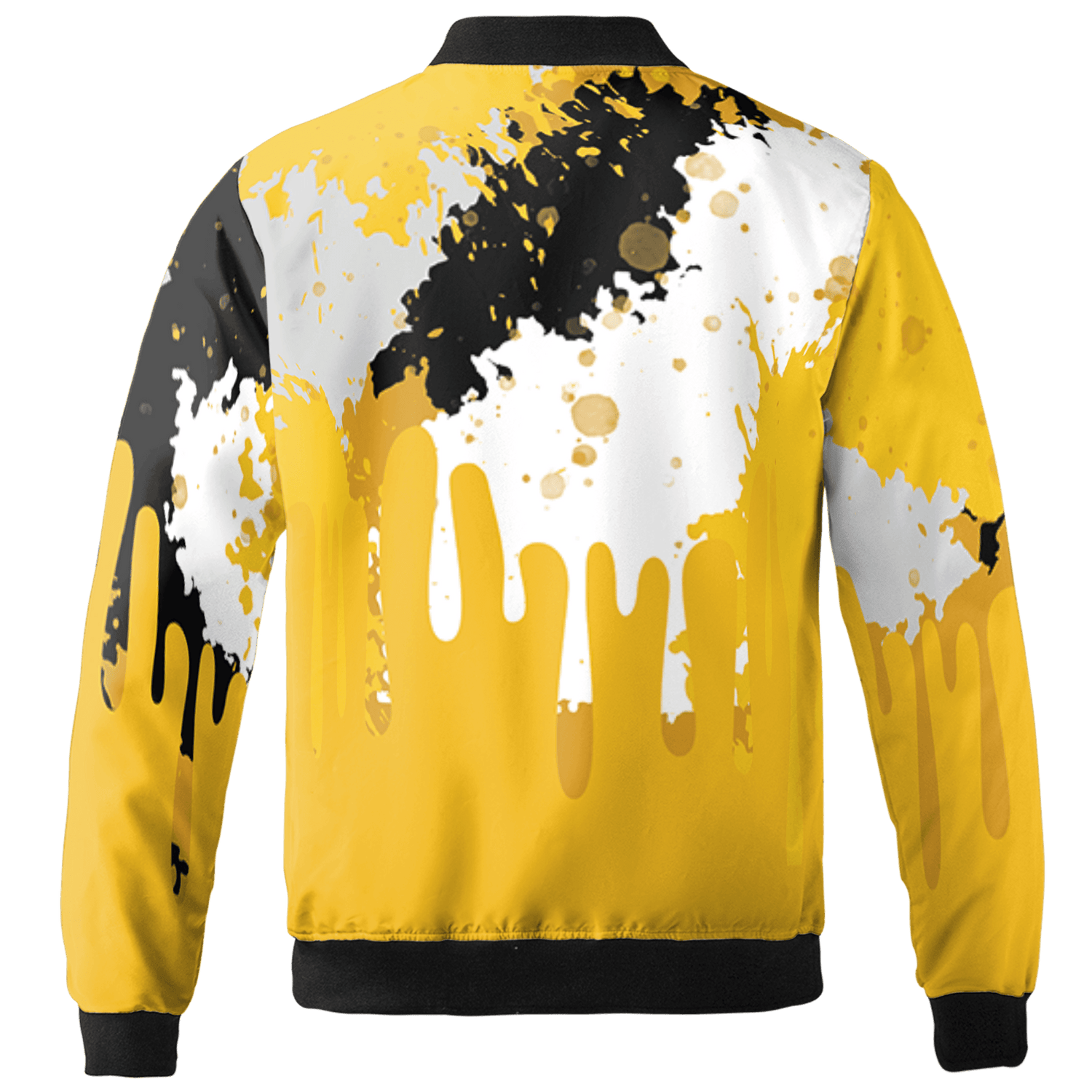 Yellow Ochre 6s Jacket Match Colorful 3D All-Over Print Art - NastyJamz